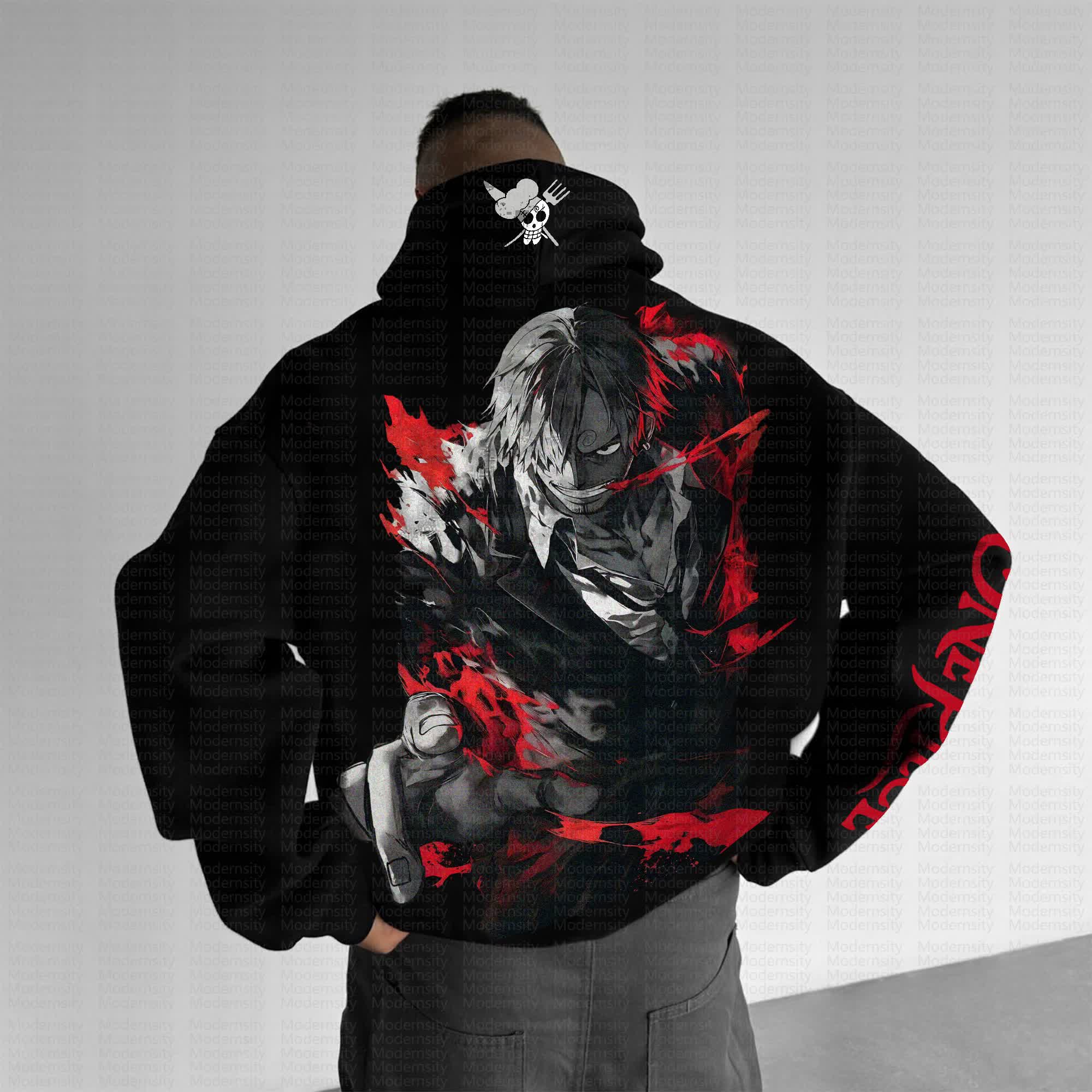 Unisex “Comicssoul” Anime Print  Casual Oversized Hoodie