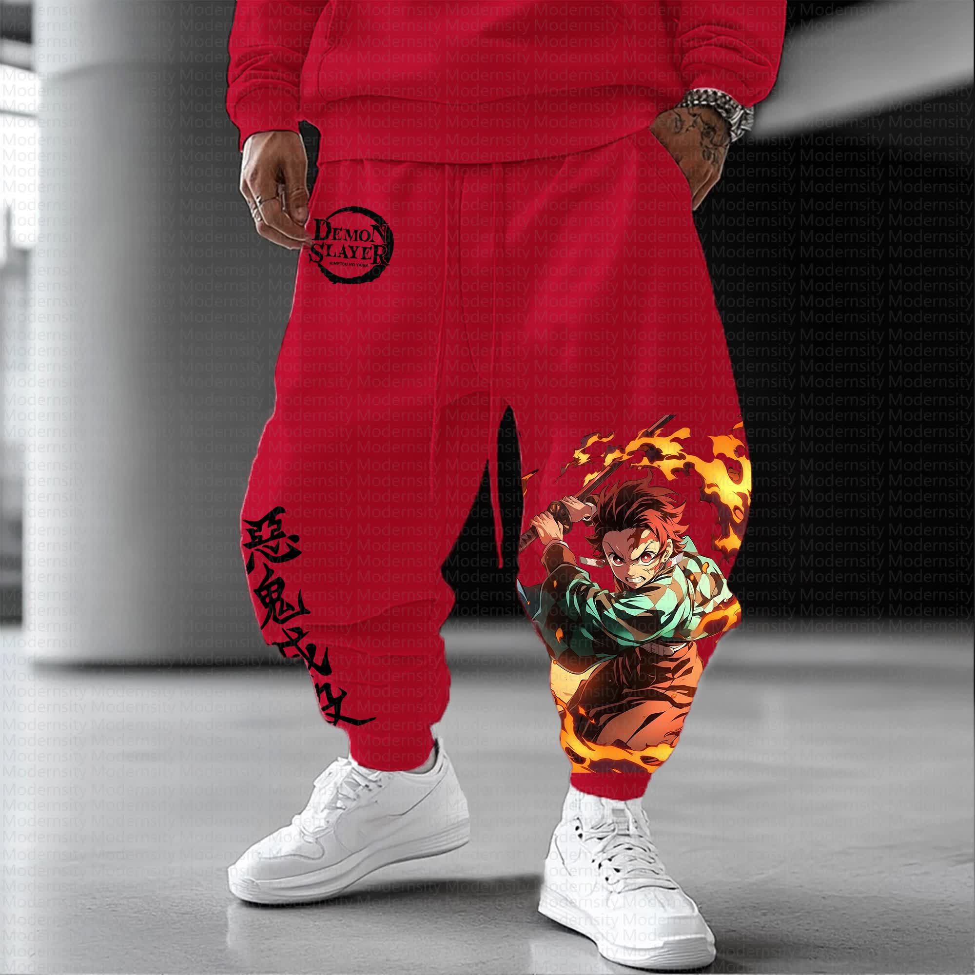 Unisex Anime Inspired Vintage Pants丨Comicssoul