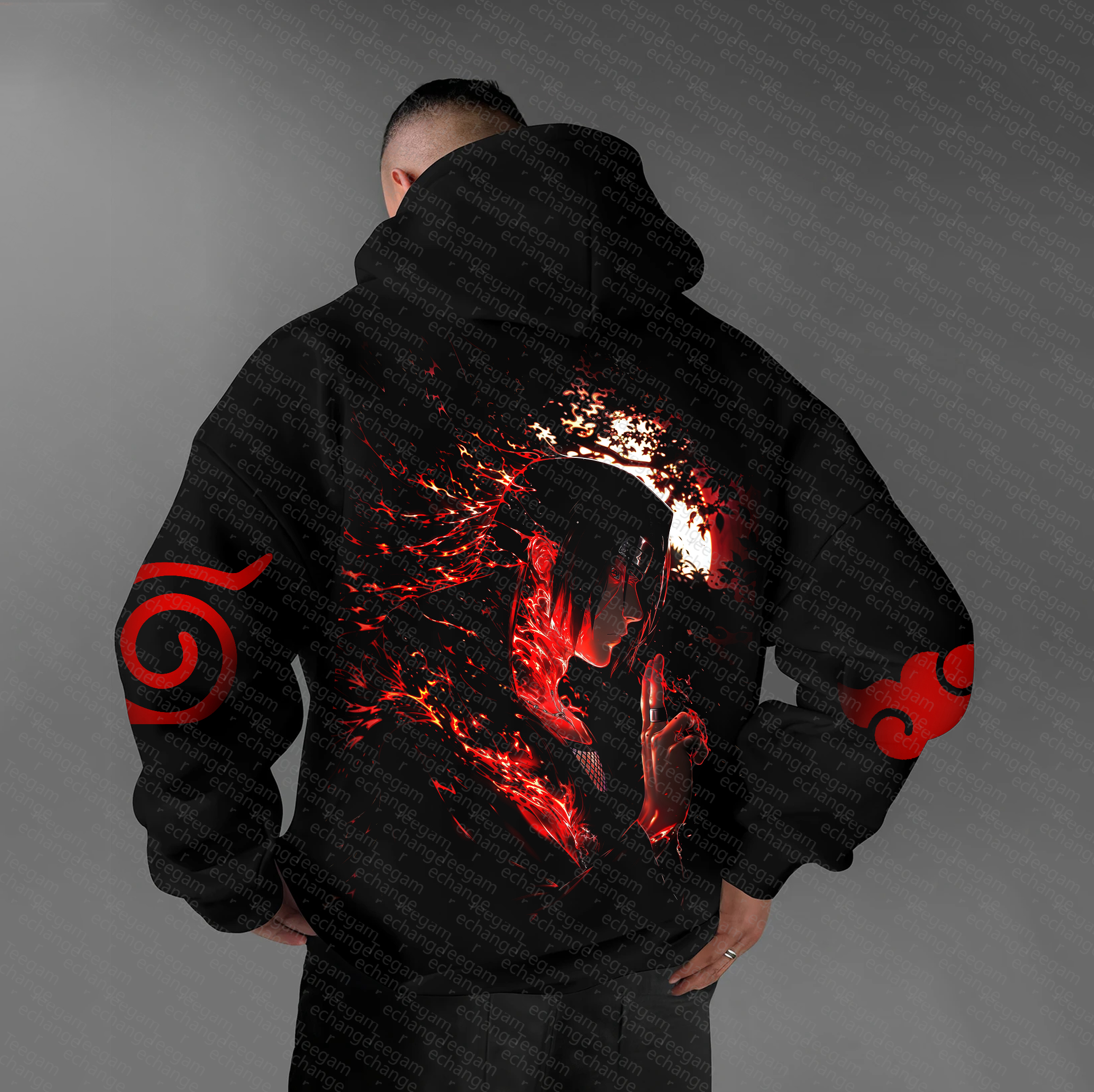 Unisex  Anime Graphic Streetwear Vintage Hoodie
