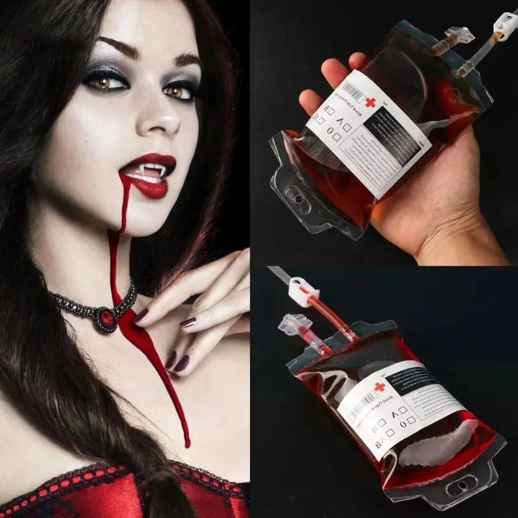 Halloween Decoration Vampire Blood Bag Party Supplies - Image 4 Halloween Decoration Vampire Blood Bag Party Supplies - Image 4