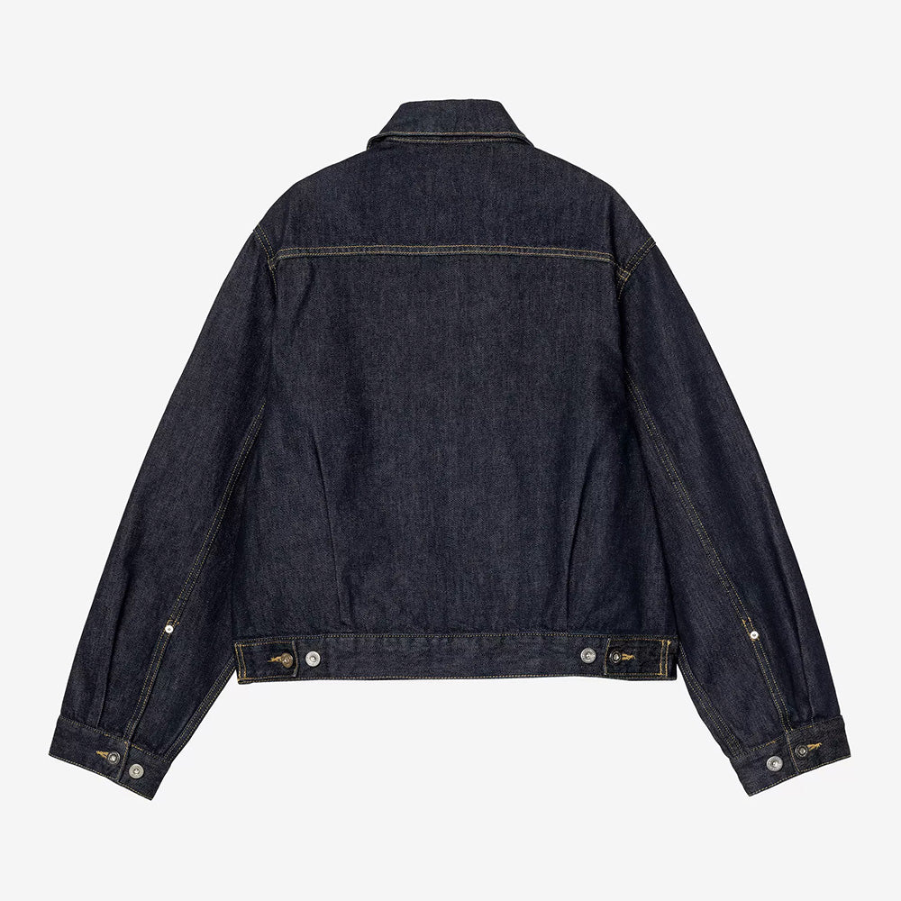 Carhartt WIP - Veste W Belmar Smith Denim - Bleu Rinsed