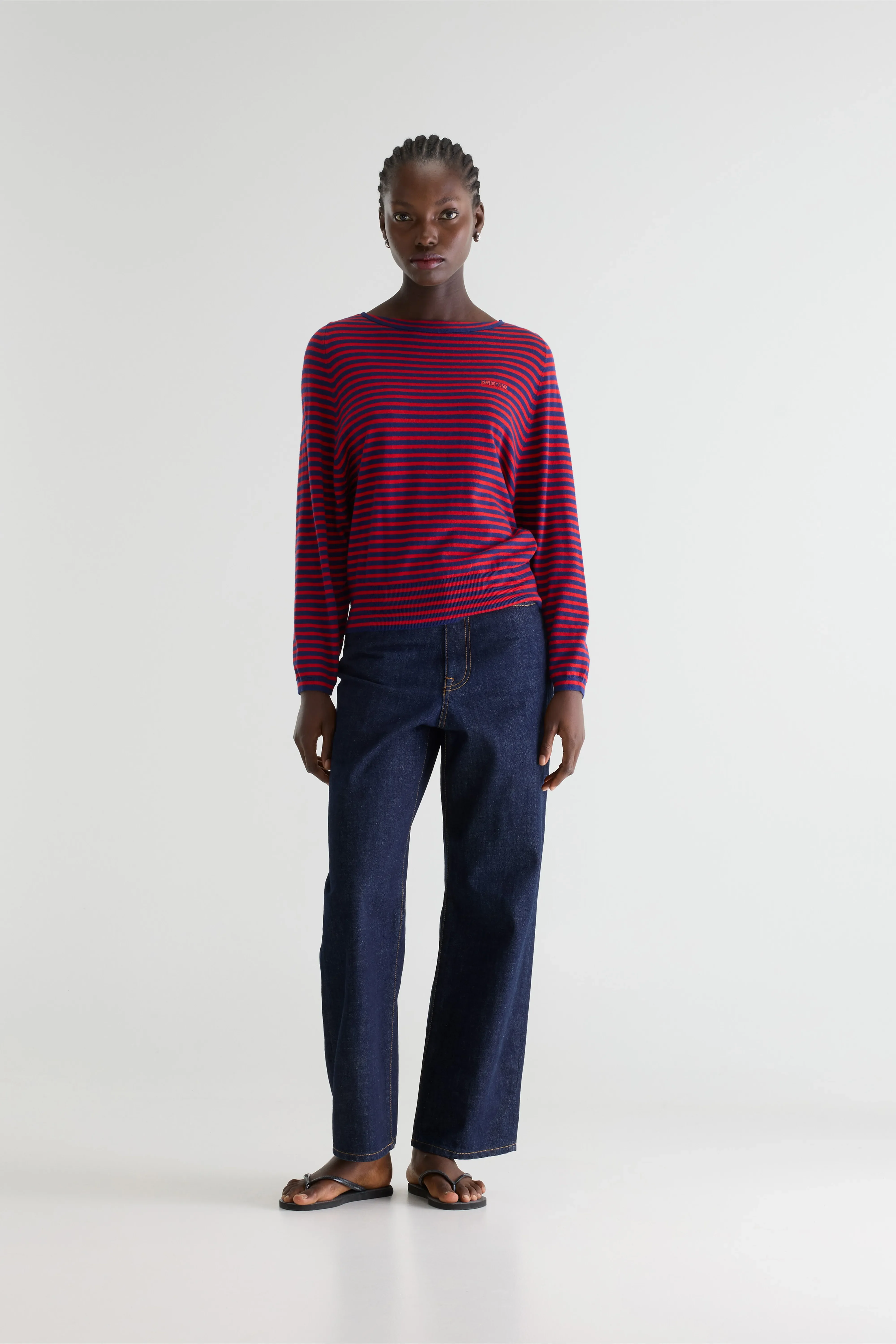 Bellerose Geros relaxed sweater (261 / W / STRIPE A)