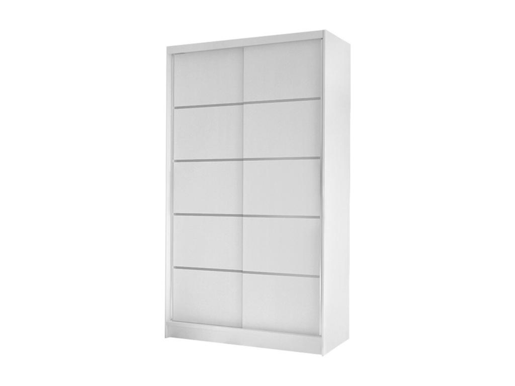 Armario Nestliq 168 - Blanco - 200x100x58cm - Puertas de armario Correderas