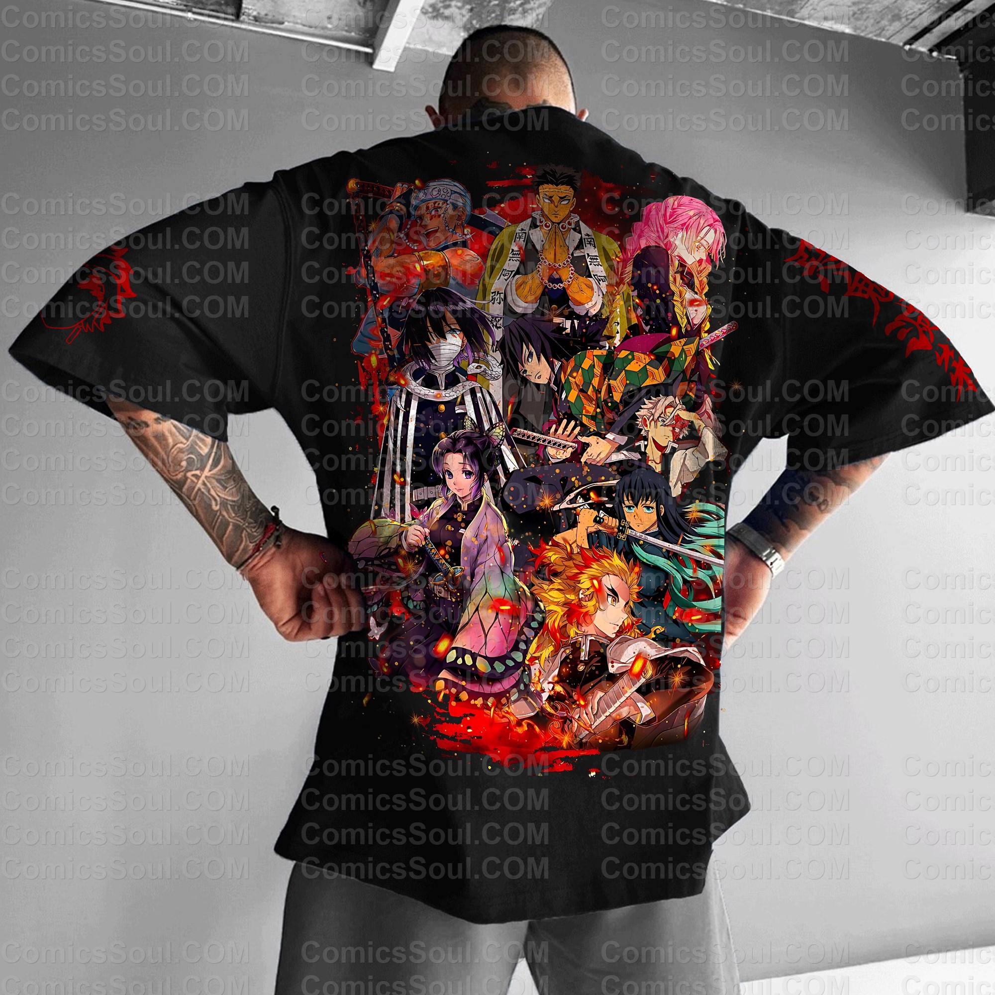 Unisex Anime Inspired Vintage T-Shirt| KNY