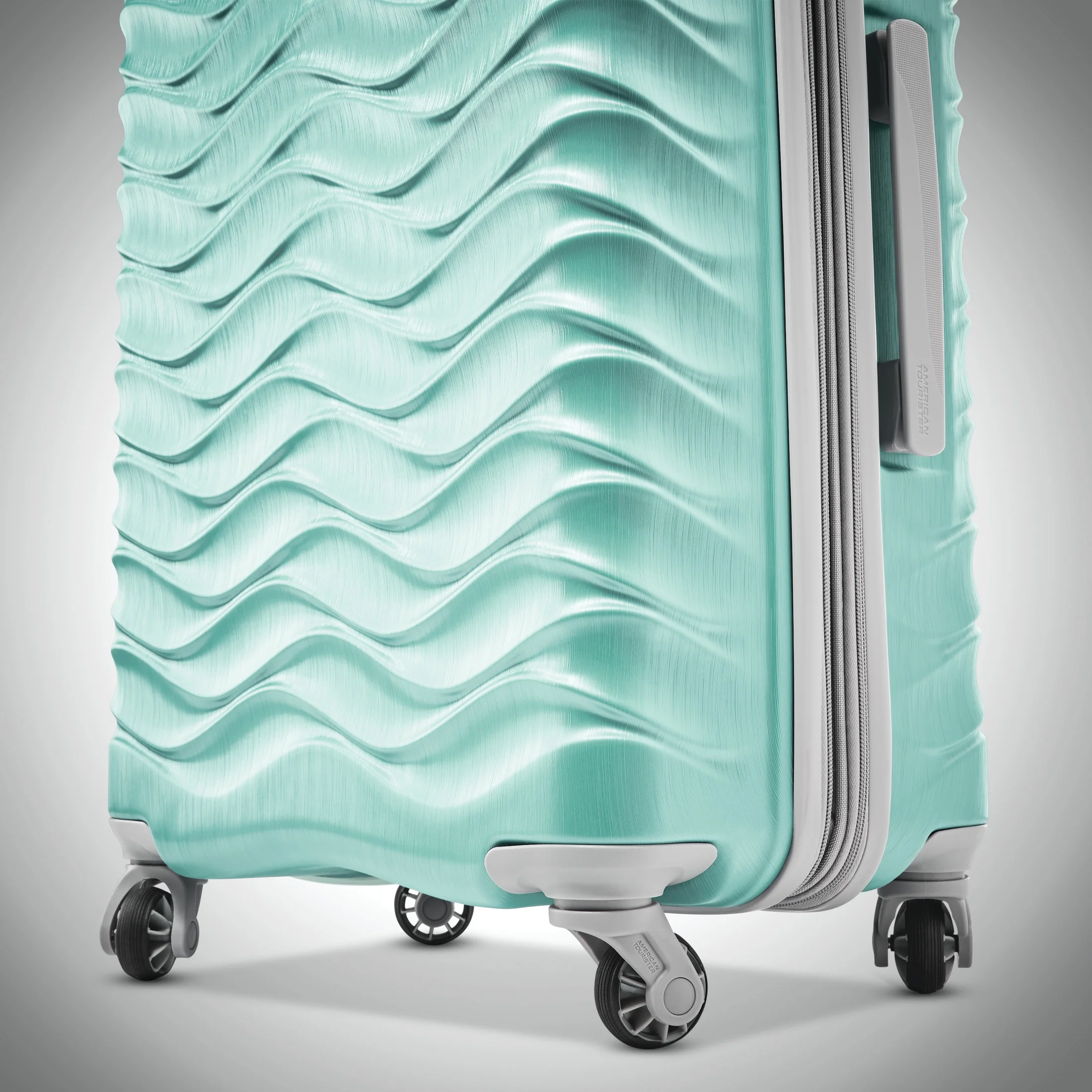 American Tourister Pirouette NXT Hardside Large Checked Luggage with Spinner Wheels - Ultramarine - Image 13