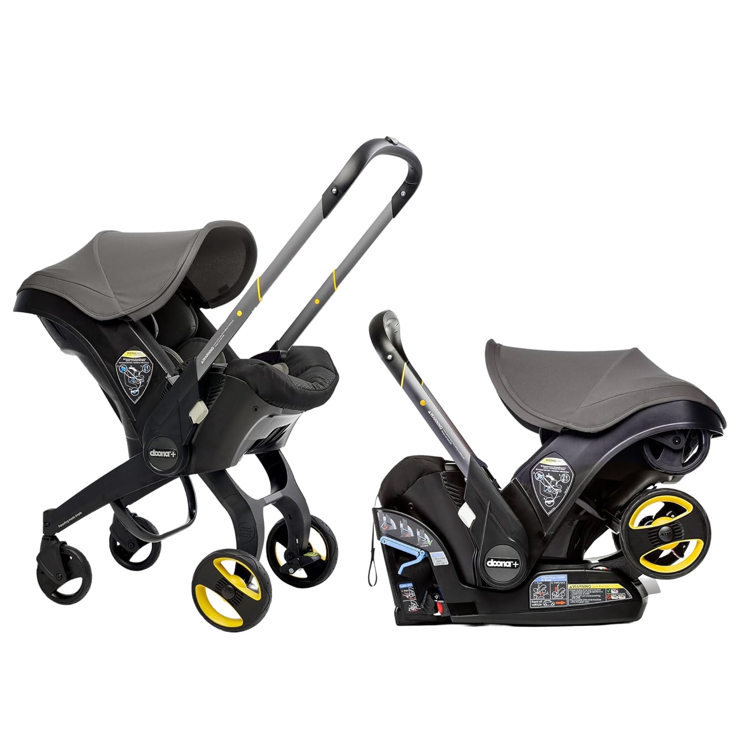 WAYFAIR Doona Car Seat & Stroller, Midnight Edition - All-In-One Travel System