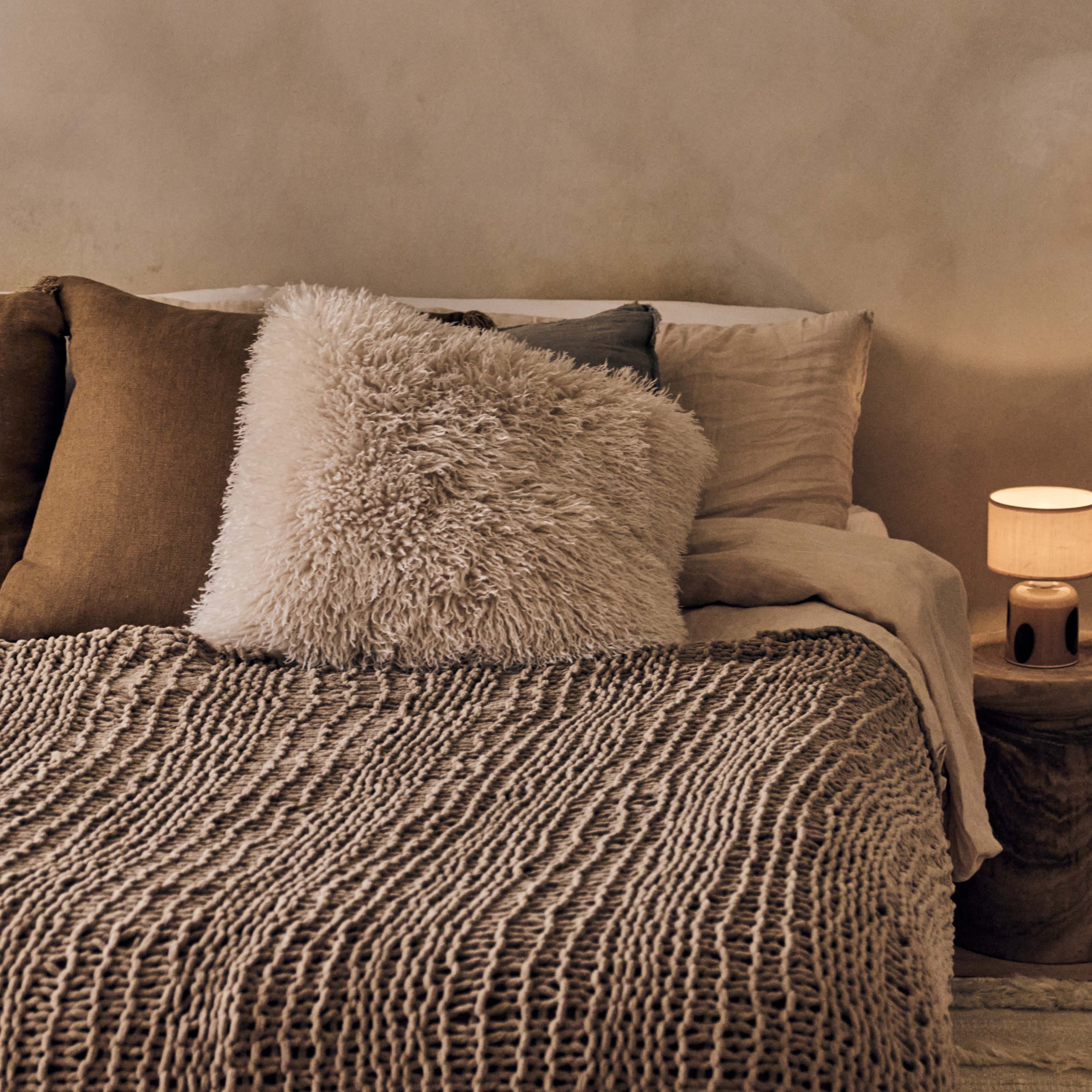 Newark Faux Fur Cushion