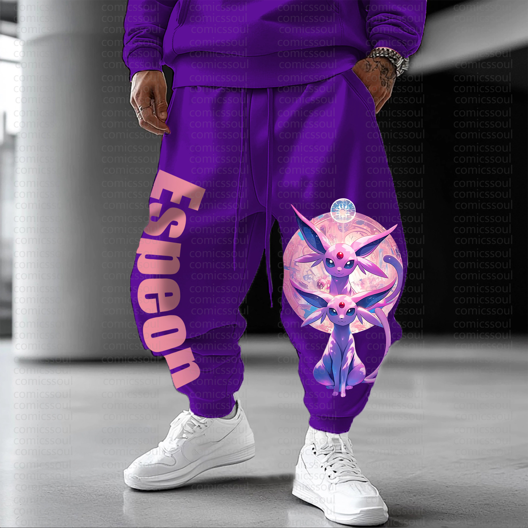 Unisex Anime Inspired Vintage Pants丨Comicssoul