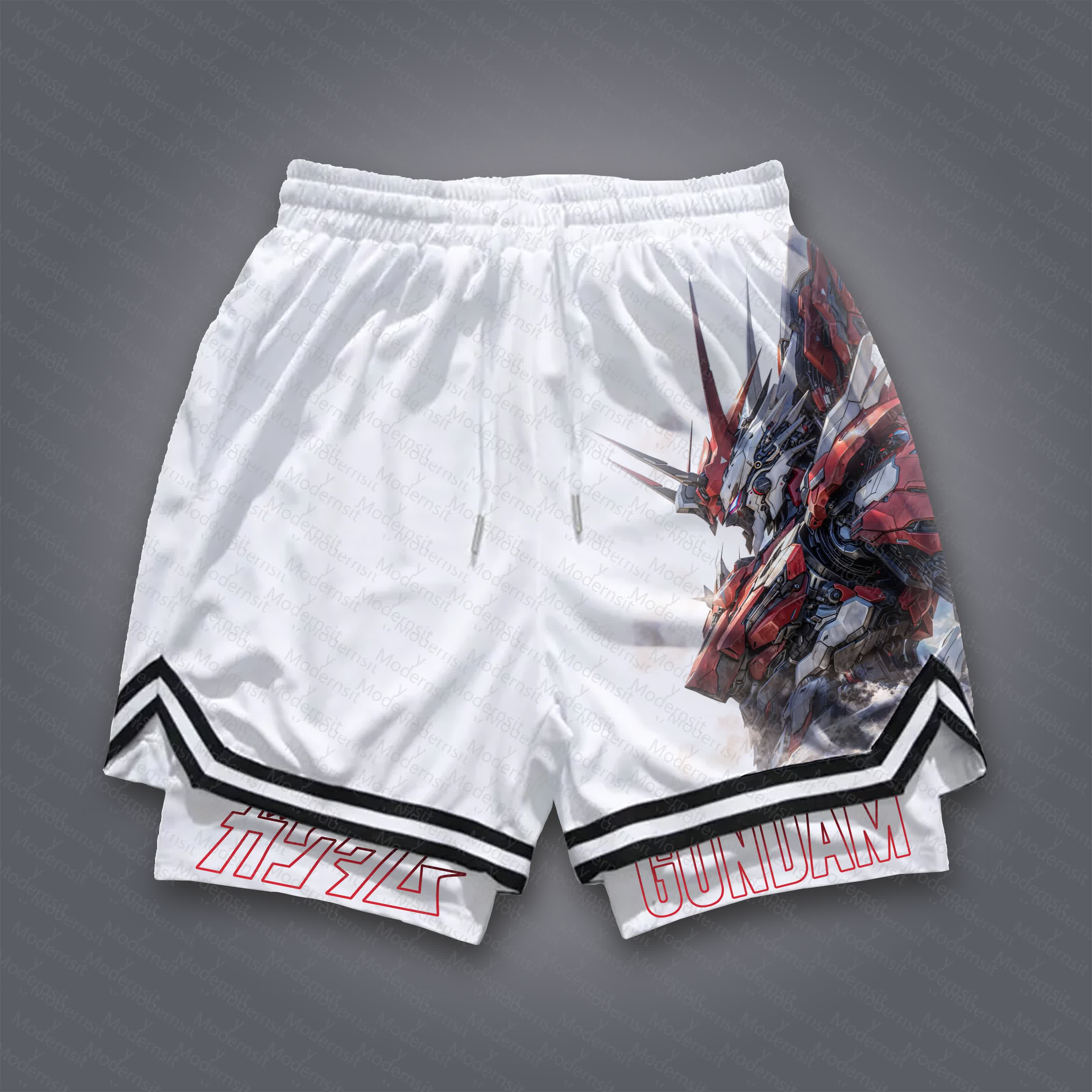 Unisex  “Comicssoul” Casual Anime Streetwear Shorts