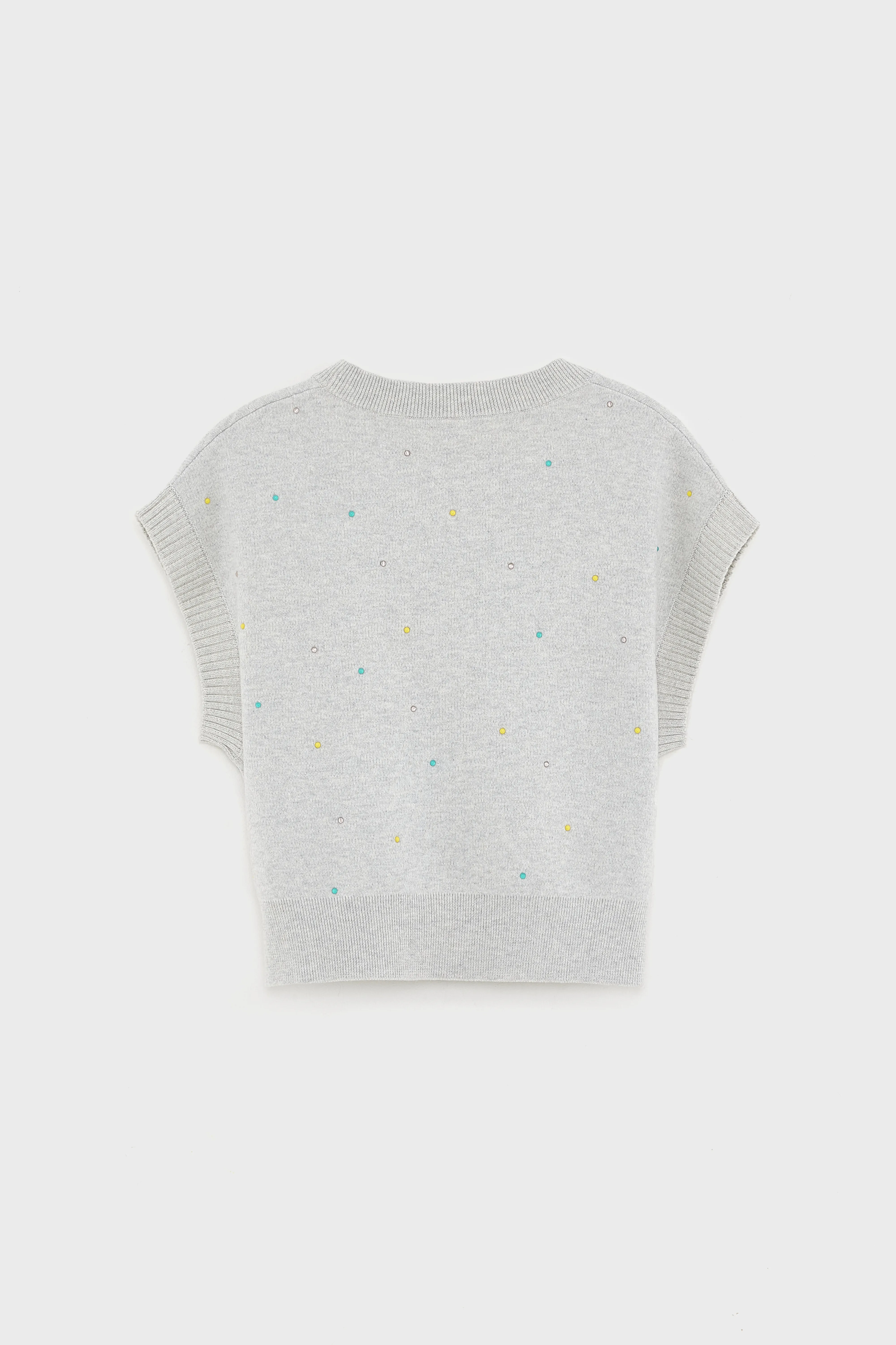 Bellerose Anguy sleeveless sweater (261 / G / OYSTER)