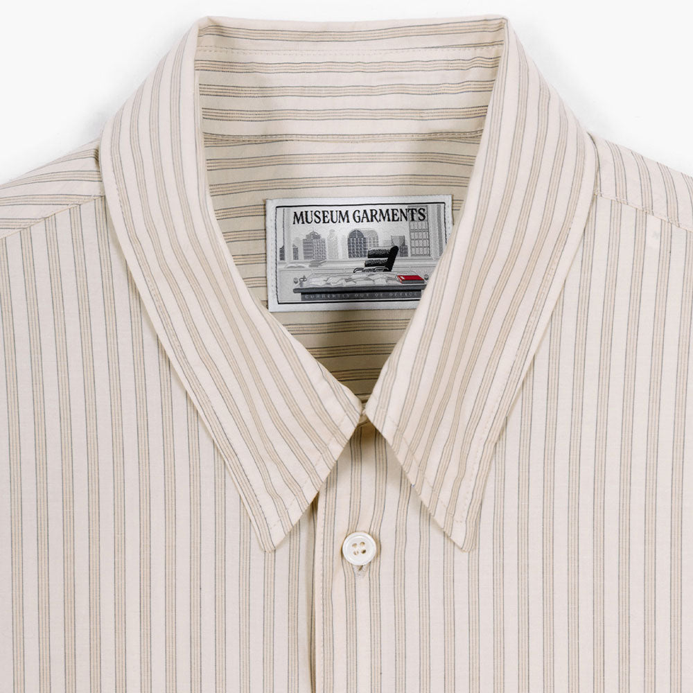 Museum Garments - Chemise Corporate - Vanille & Gris
