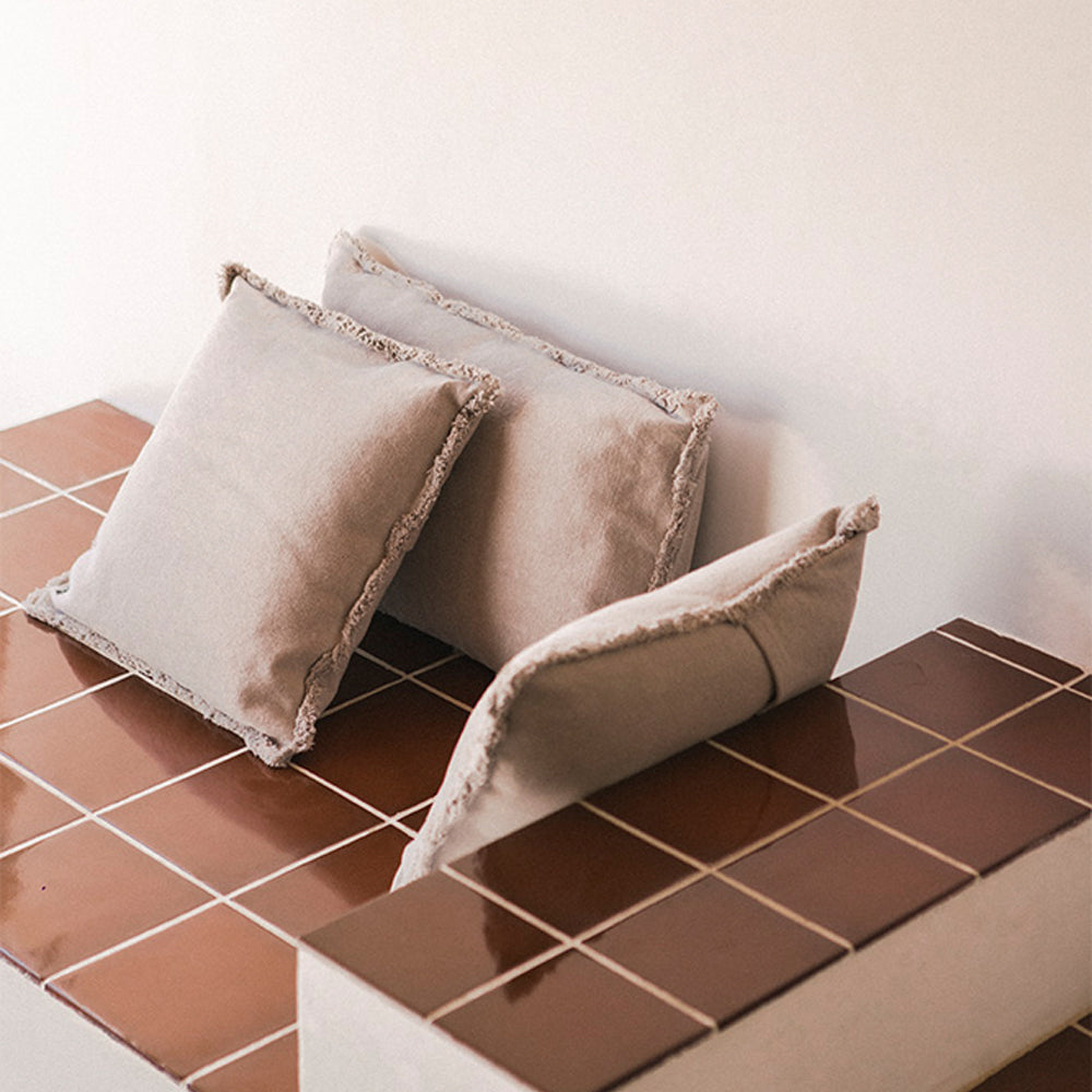 Lorena Canals Canvas Sierkussen 40 x 60 cm - Stonewash