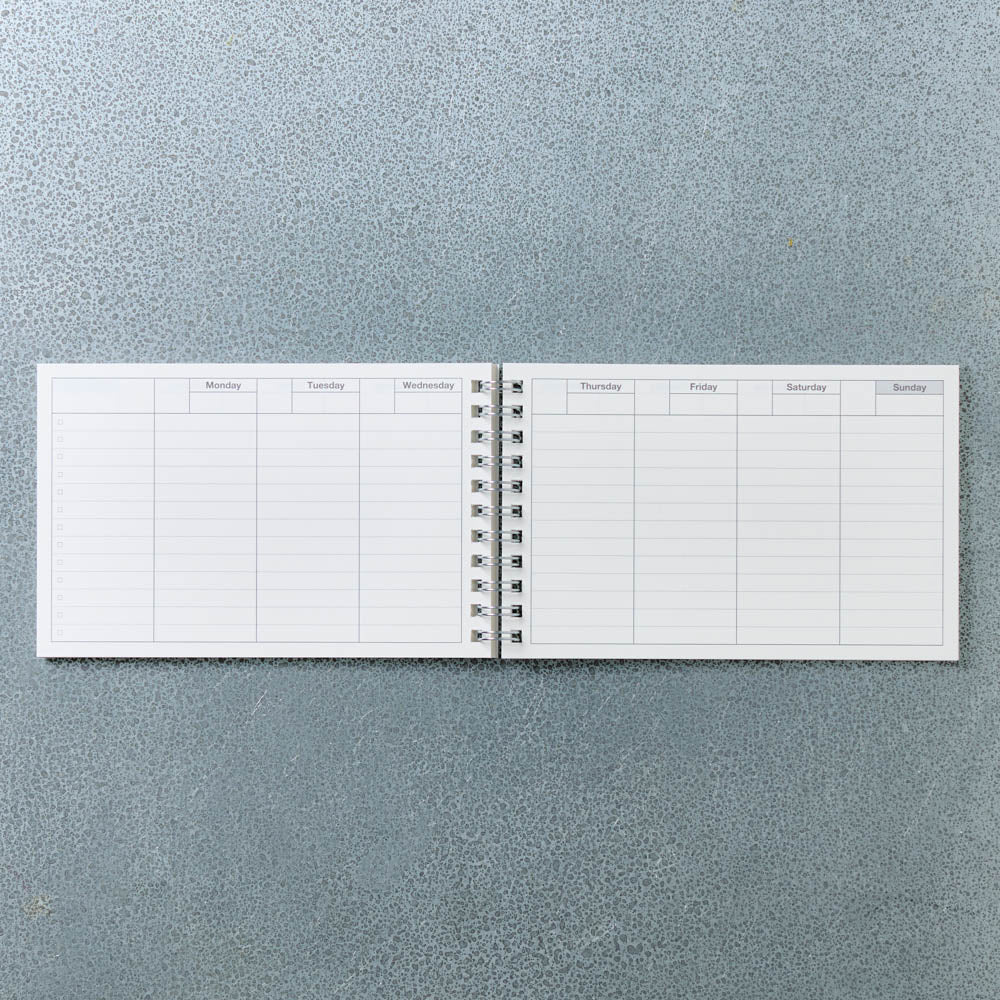 Weekly Planner - Vert Fonce