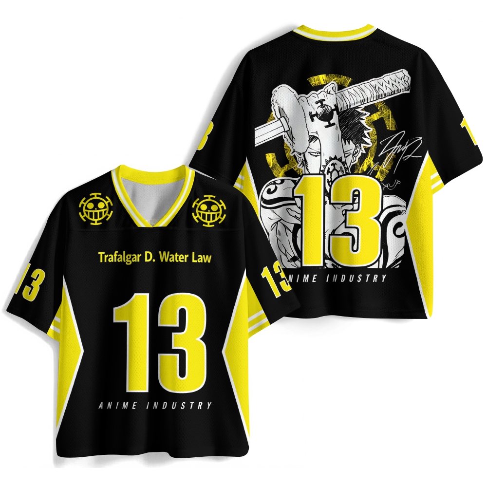 One Piece Anime Football Jersey