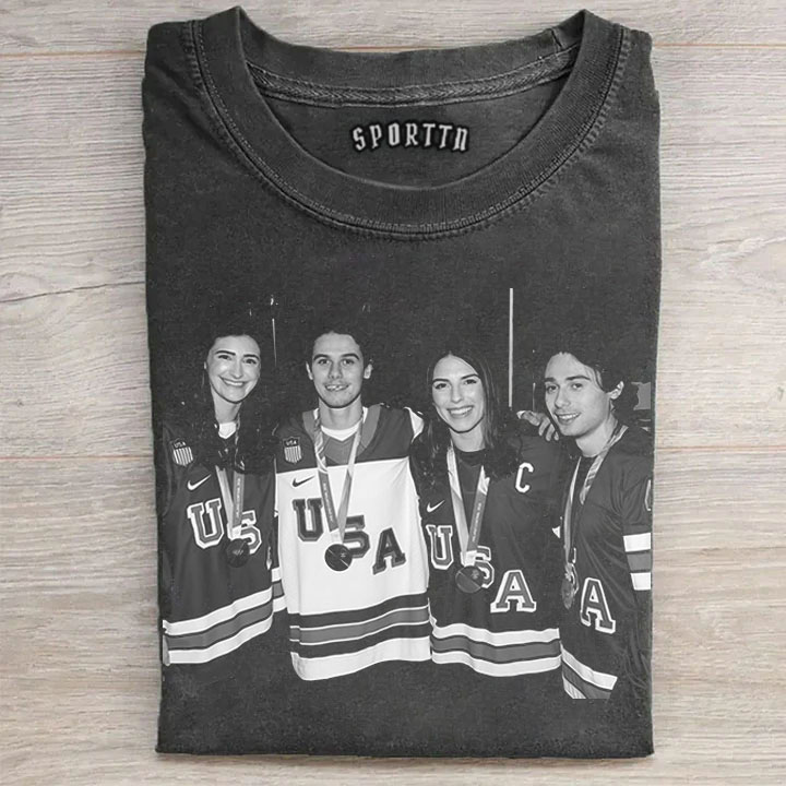 2026 USA Hockey Gold Medal Team T-Shirt