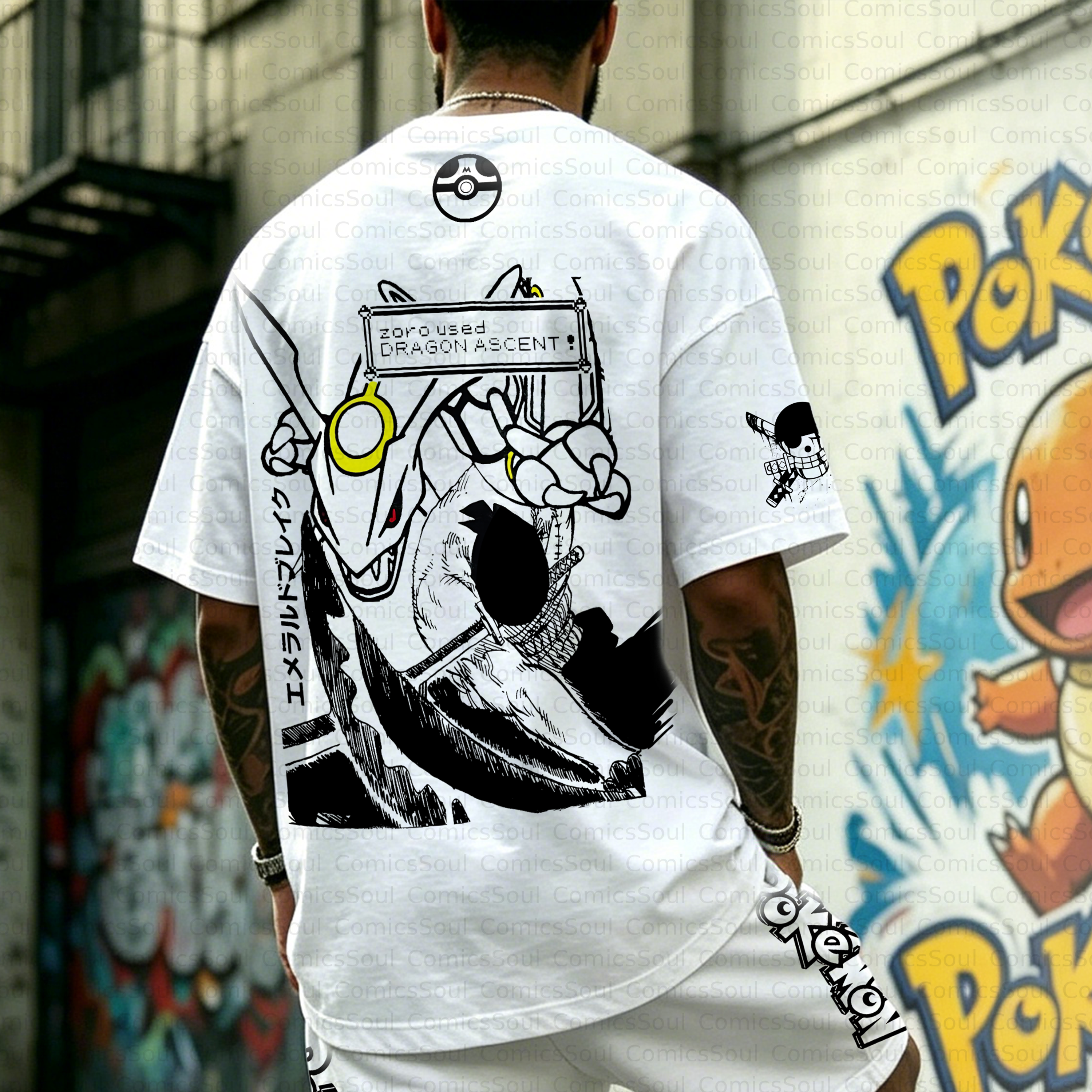 Unisex Anime Inspired Vintage T-Shirt