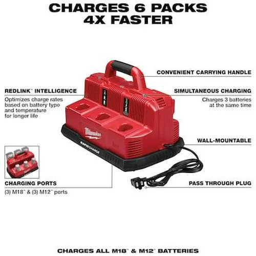 Milwaukee Tool M18 and M12 Rapid Charge Station - Image 2
