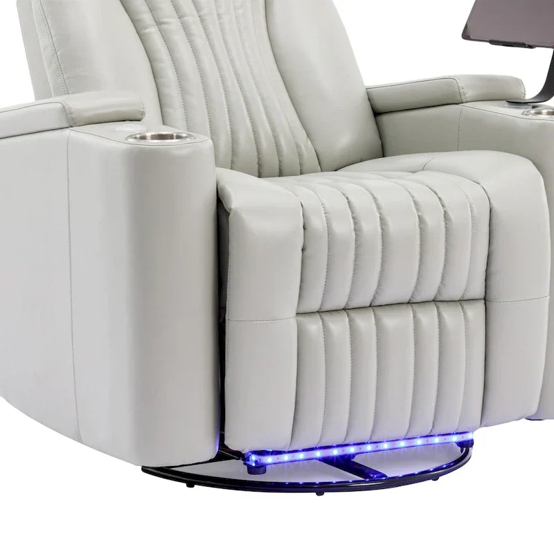 Multifunctional 270 Swivel Home Theater Power Recliner