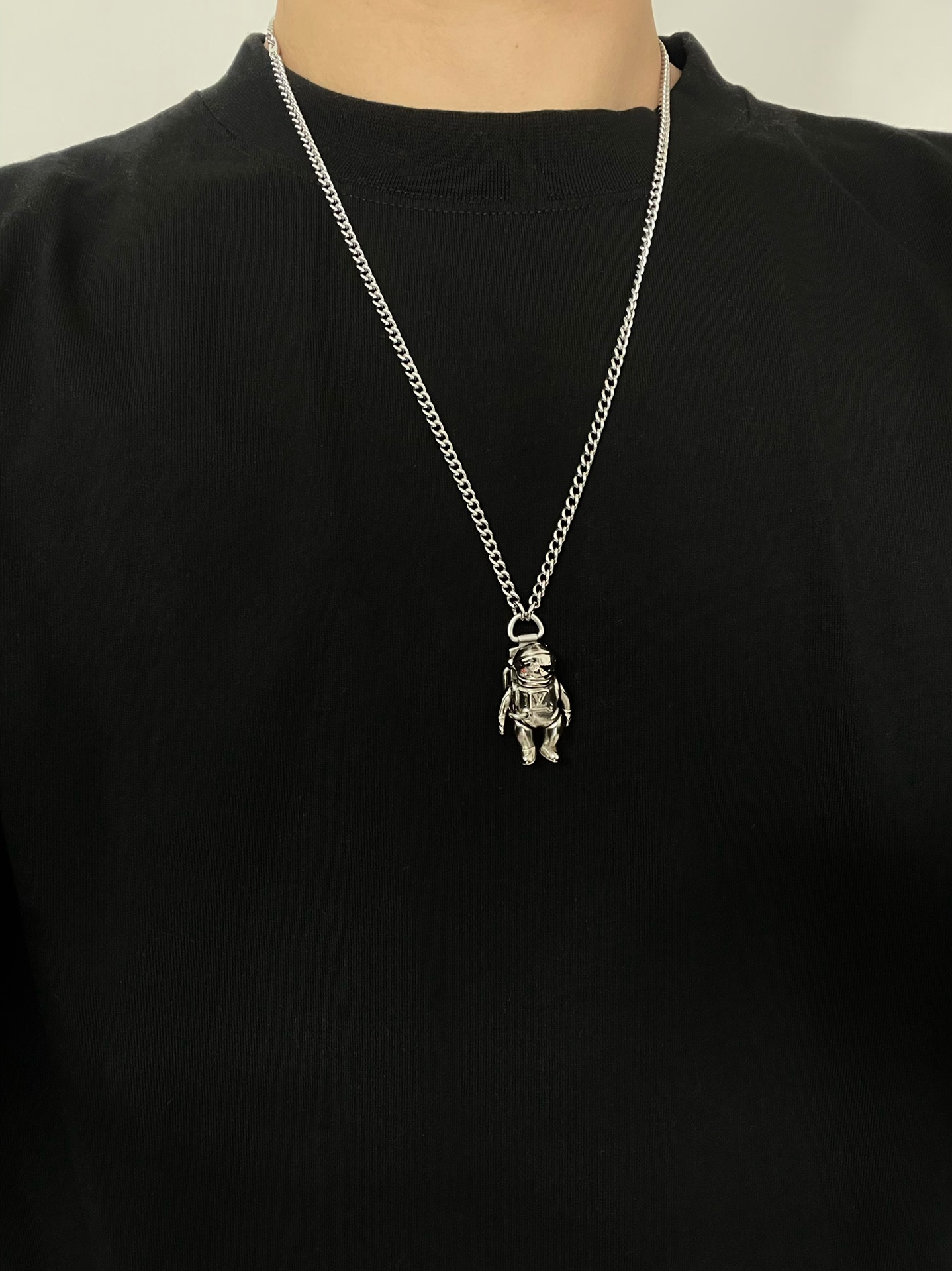 Louis Vuitton LV Galaxy Astronaut Necklace - Original Replica Club
