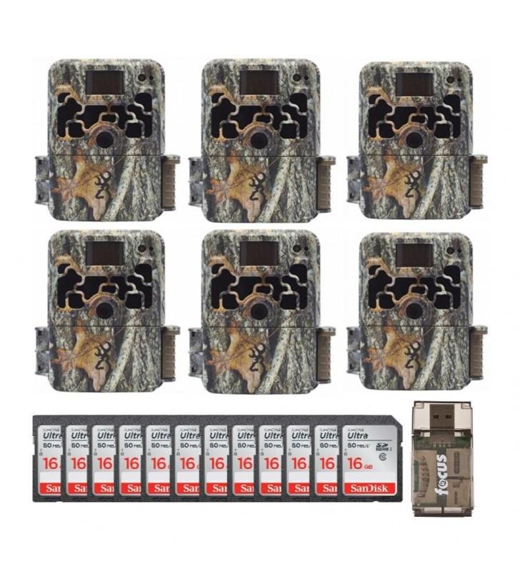 Browning Trail Cameras Dark Ops Extreme 16MP Trail Camera 6-Pack With 12 16GB SD Cards And USB 2.0 Card Reader - Dark Ops Extreme - Image 2 Browning Trail Cameras Dark Ops Extreme 16MP Trail Camera 6-Pack With 12 16GB SD Cards And USB 2.0 Card Reader - Dark Ops Extreme - Image 2