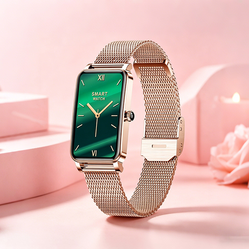 New cross-border model ZX19 smartwatch with heart rate and sleep monitoring, information push, step counting, women's Bluetooth sports watch