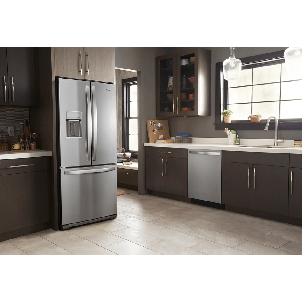 Whirlpool Wrf560seh 30" Wide 19.7 Cu. Ft. French Door Refrigerator - Stainless Steel - Image 5