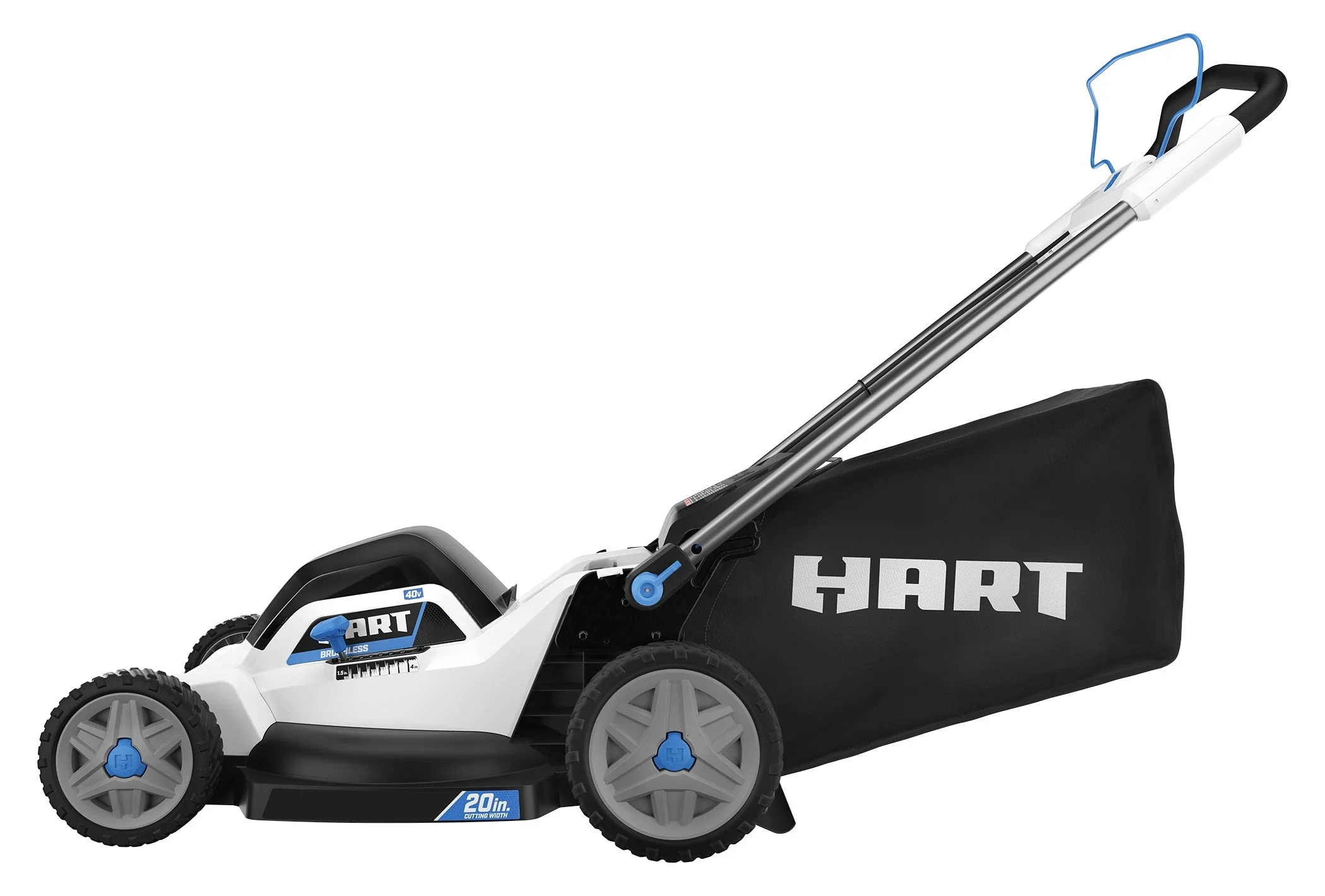 HART 40-Volt 20-inch Cordless Brushless Push Mower Kit, (1) 6.0Ah Lithium-Ion Battery - Image 10