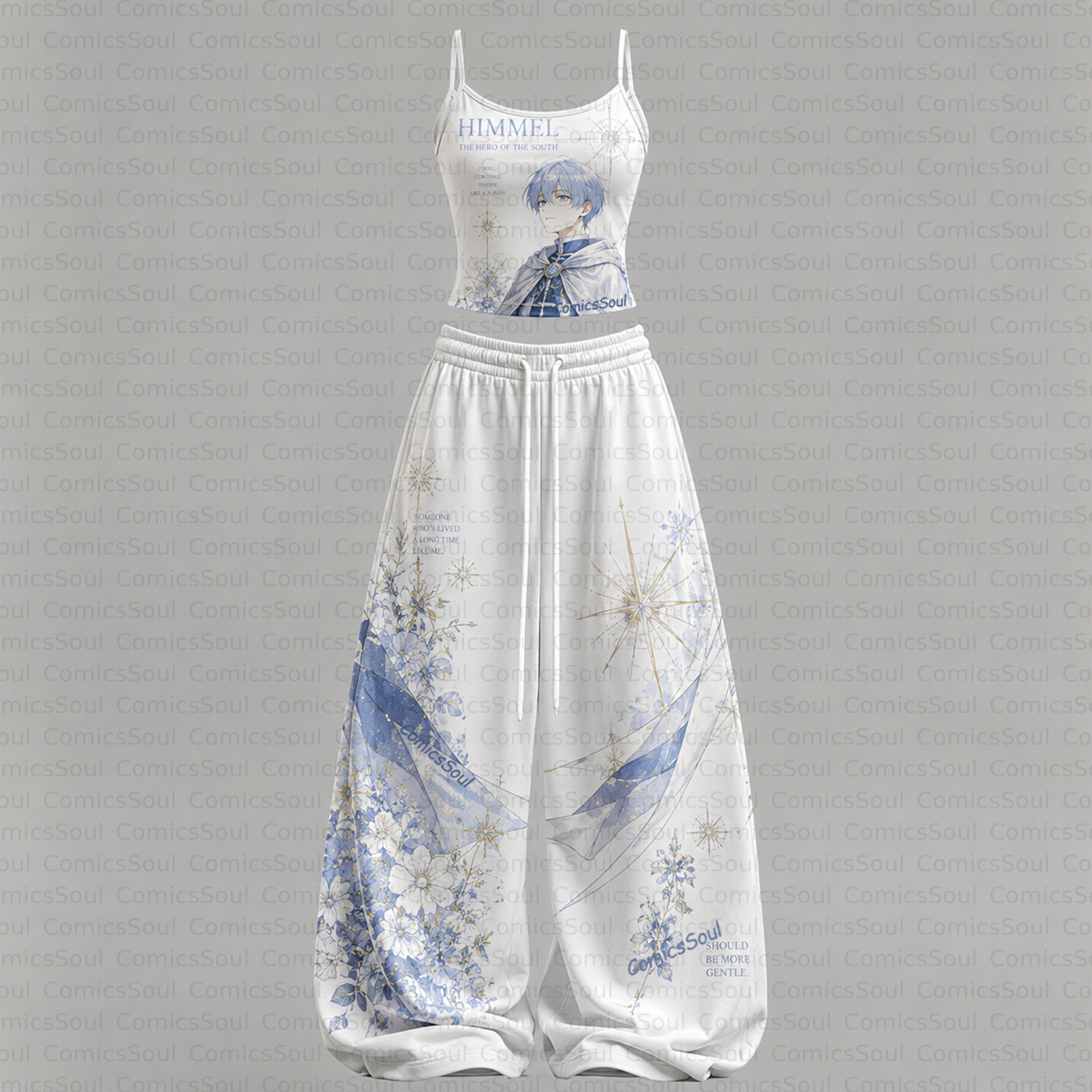 Frieren: Beyond Journey's End Top & Elasticated Trousers Two-Piece Set