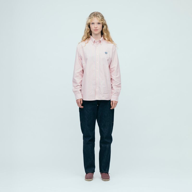 HUMAN MADE STRIPED OXFORD BD SHIRT