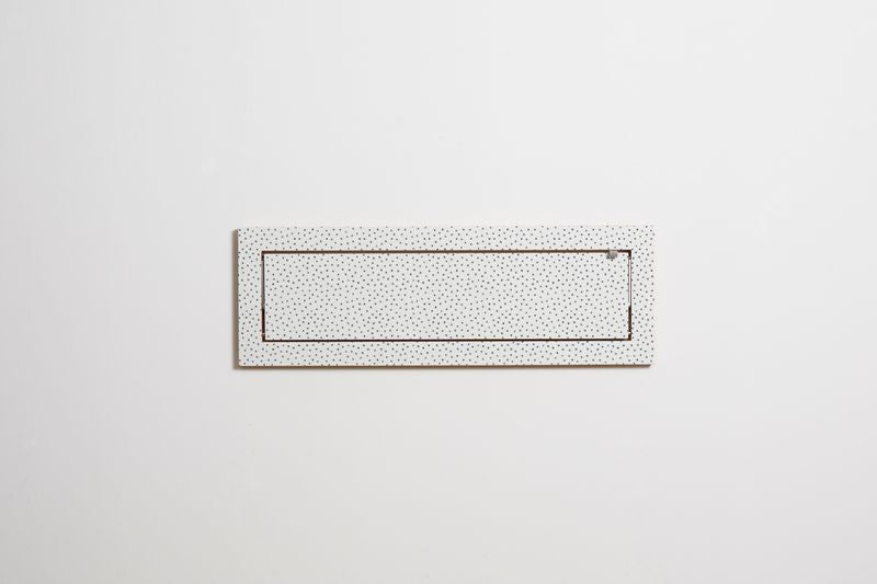 Fläpps plank 80x27-1 - Watercolor Dots door Kind of Style