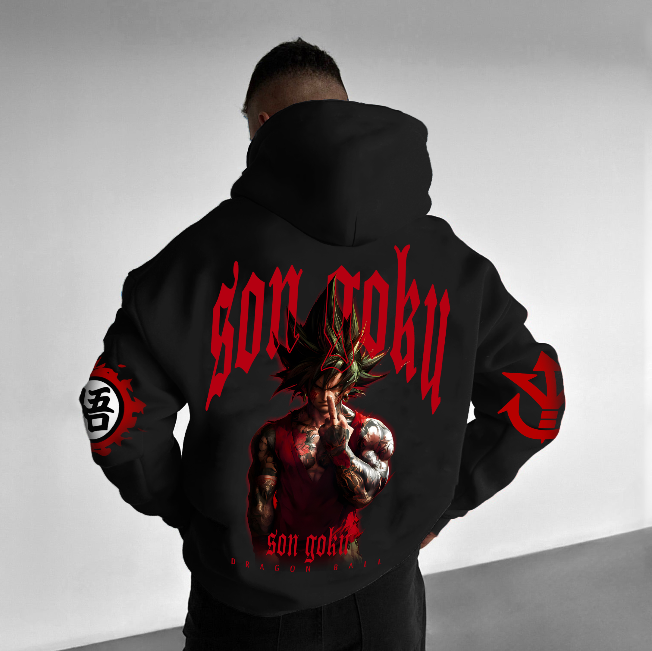 Unisex Anime Graphic Streetwear Vintage Hoodie