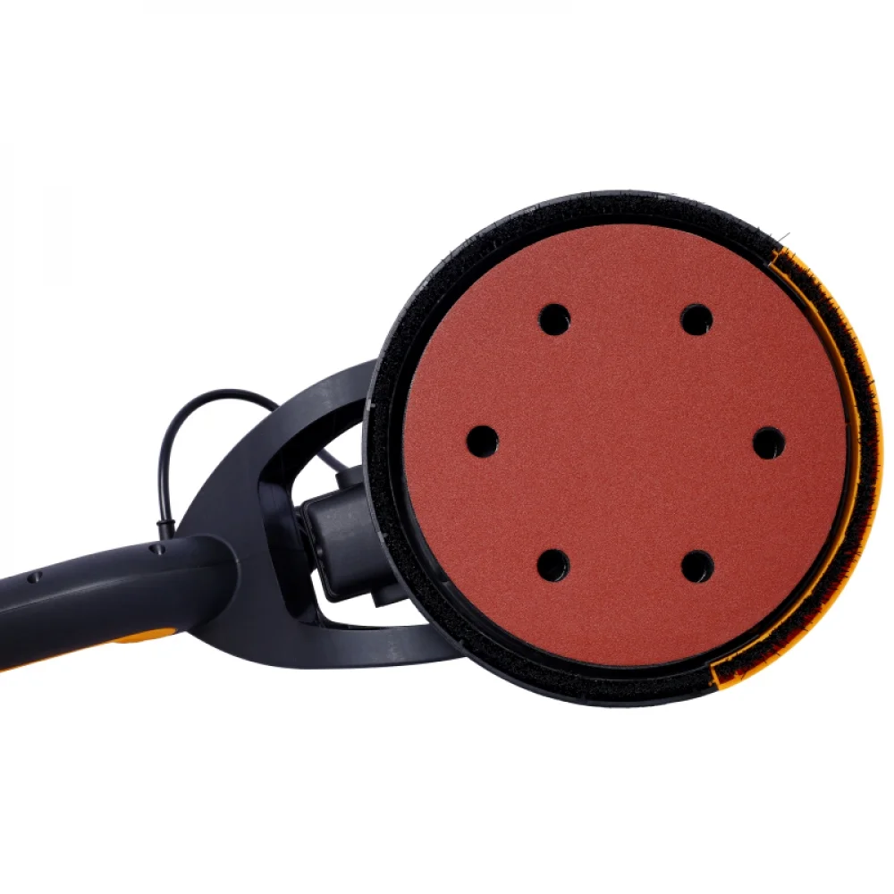 Drywall Sander, 780W Electric Drywall Sander with Vacuum Dust Collection 6.5A Motor Dustless Floor Sander with Variable Speed 900-1800RPM, LED Light, Extendable & Foldable Handle, - Image 16