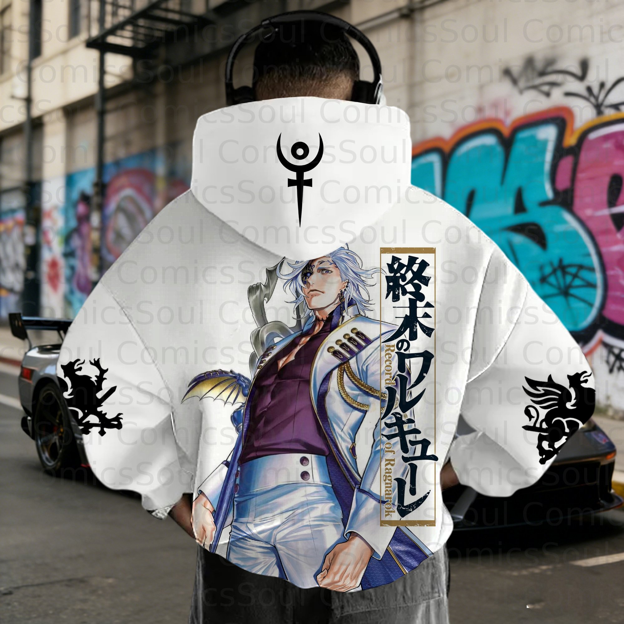 Unisex Graphic Streetwear Vintage Plush  Hoodie
