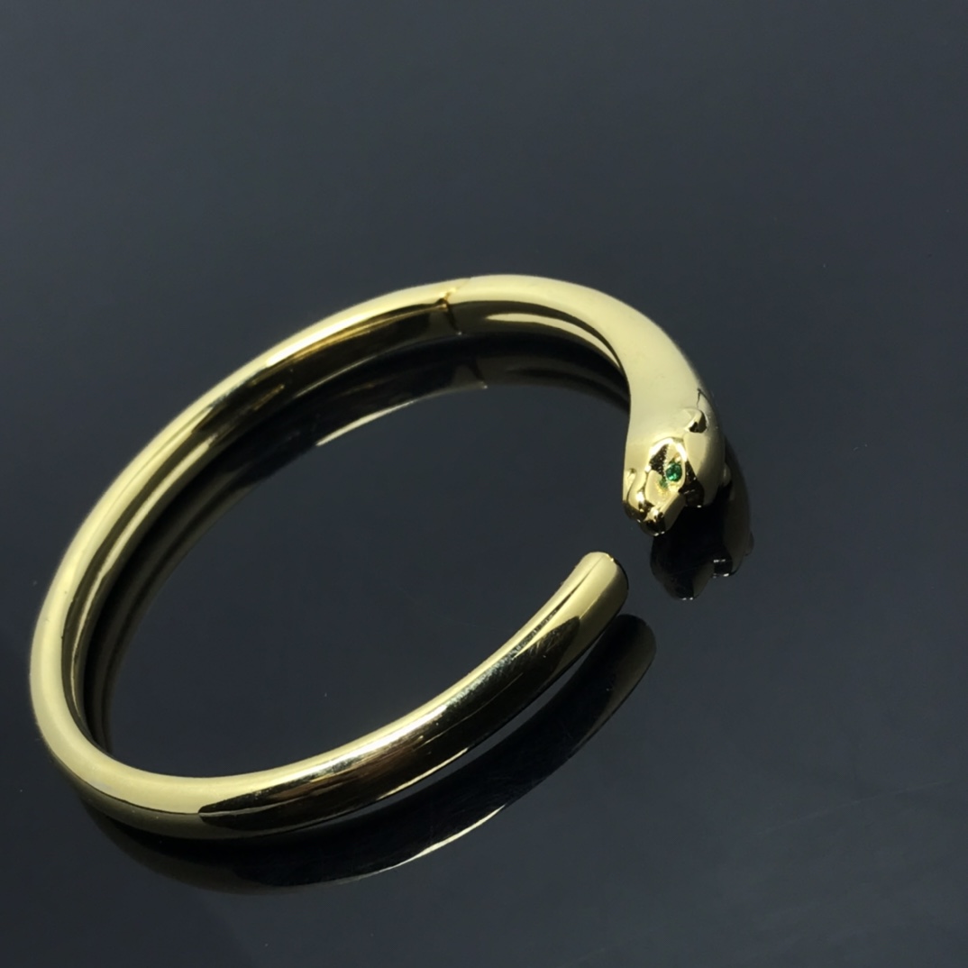 Cartier Smooth Panthère de Bracelet Open Cuff Bangle - Original Replica Club