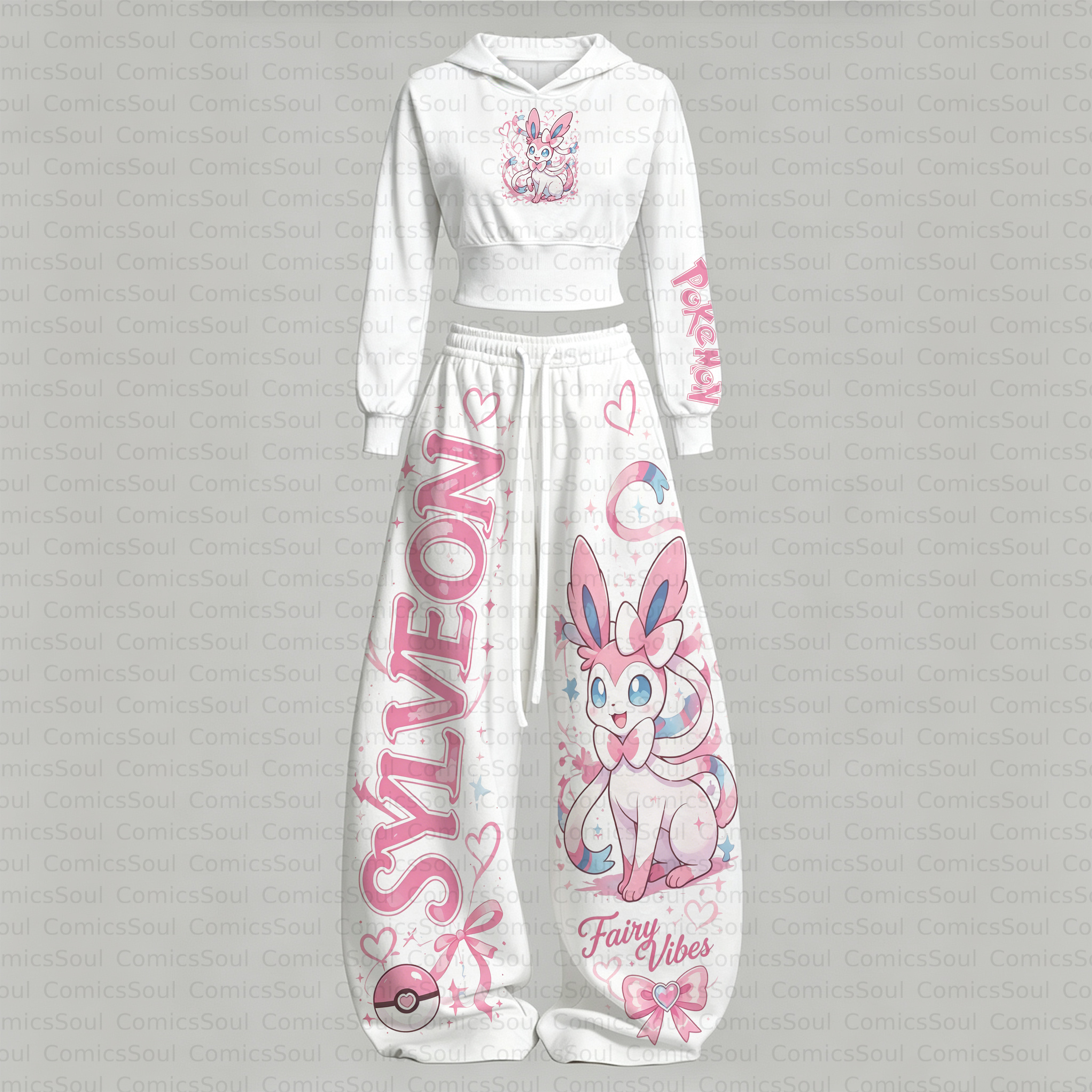 Pokémon Hoodie & Pants Two Piece Tracksuit Set 3051009 TeeThreads Sustain the Scene with Custom Apparel