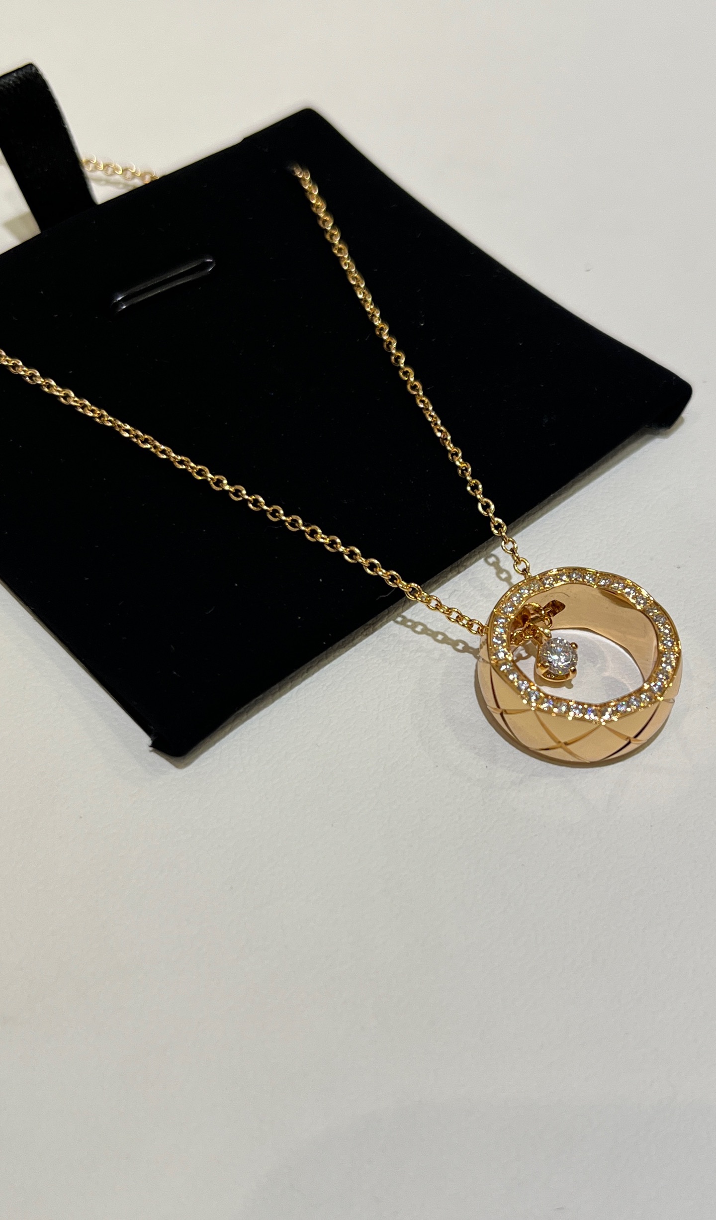 Chanel Coco Collier Necklace in Yellow Gold Color - Original Replica Club