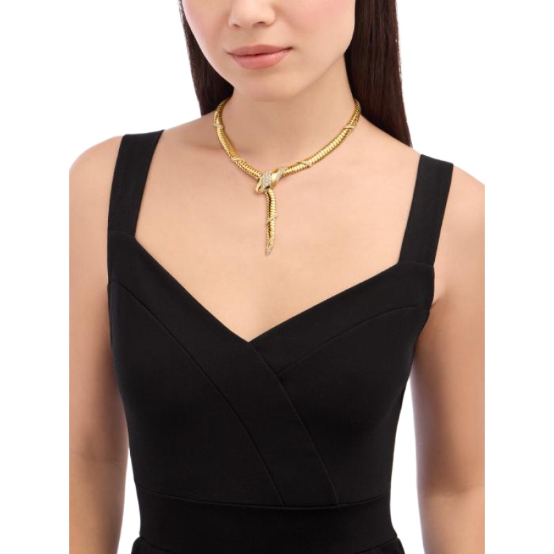 Replicate Serpenti Tubogas Necklace(1:1 replica) - Original Replica Club