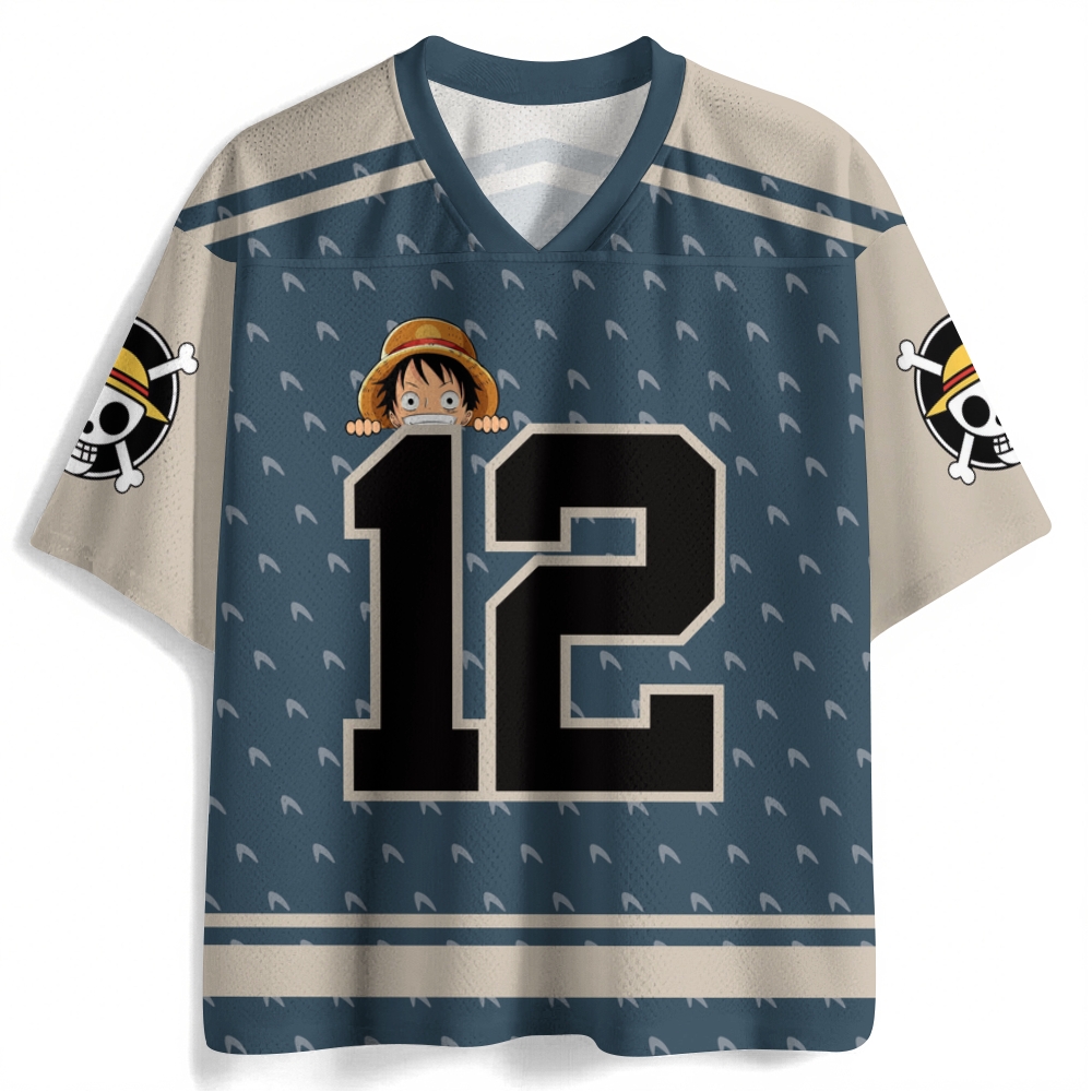 One Piece Anime Football Jersey