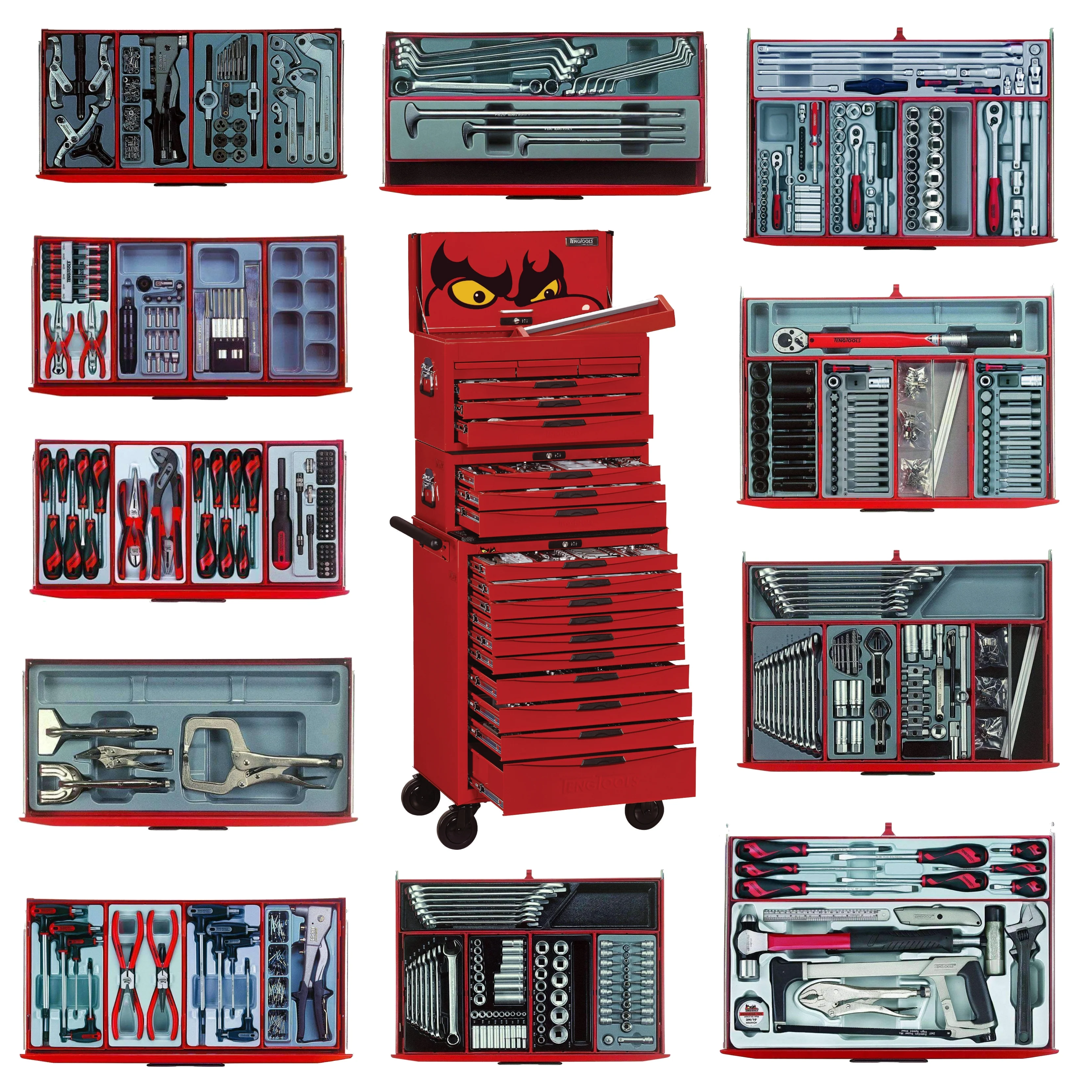 WAYFAIR Teng Tools 715 Piece Mega Master Mixed Hand Tool Kit - TCMM715N