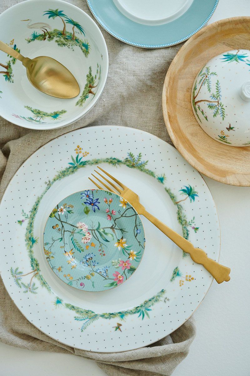 Petit Four Jolie Flowers Blue 12cm