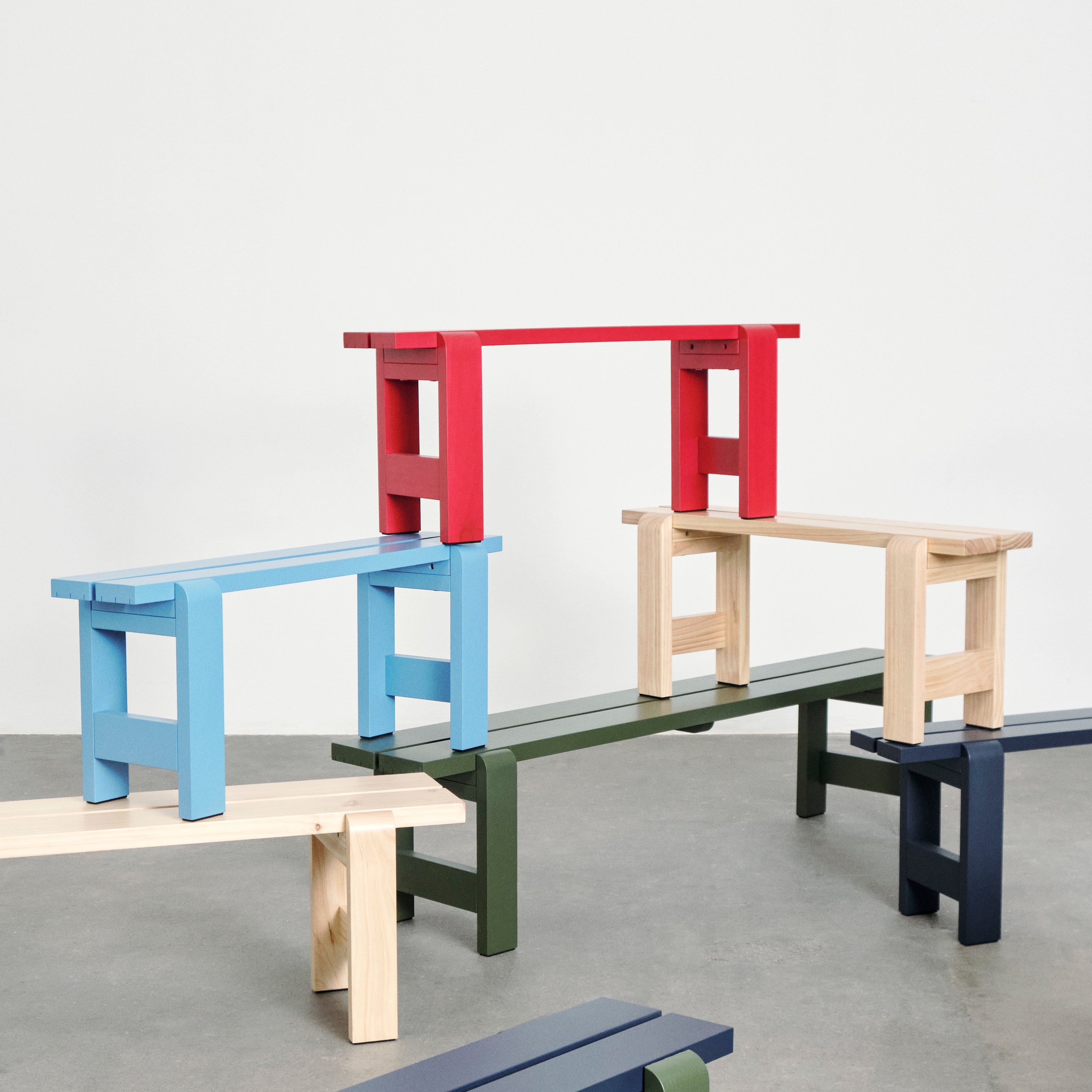 HAY Weekday Bankje B 111 cm - Natural