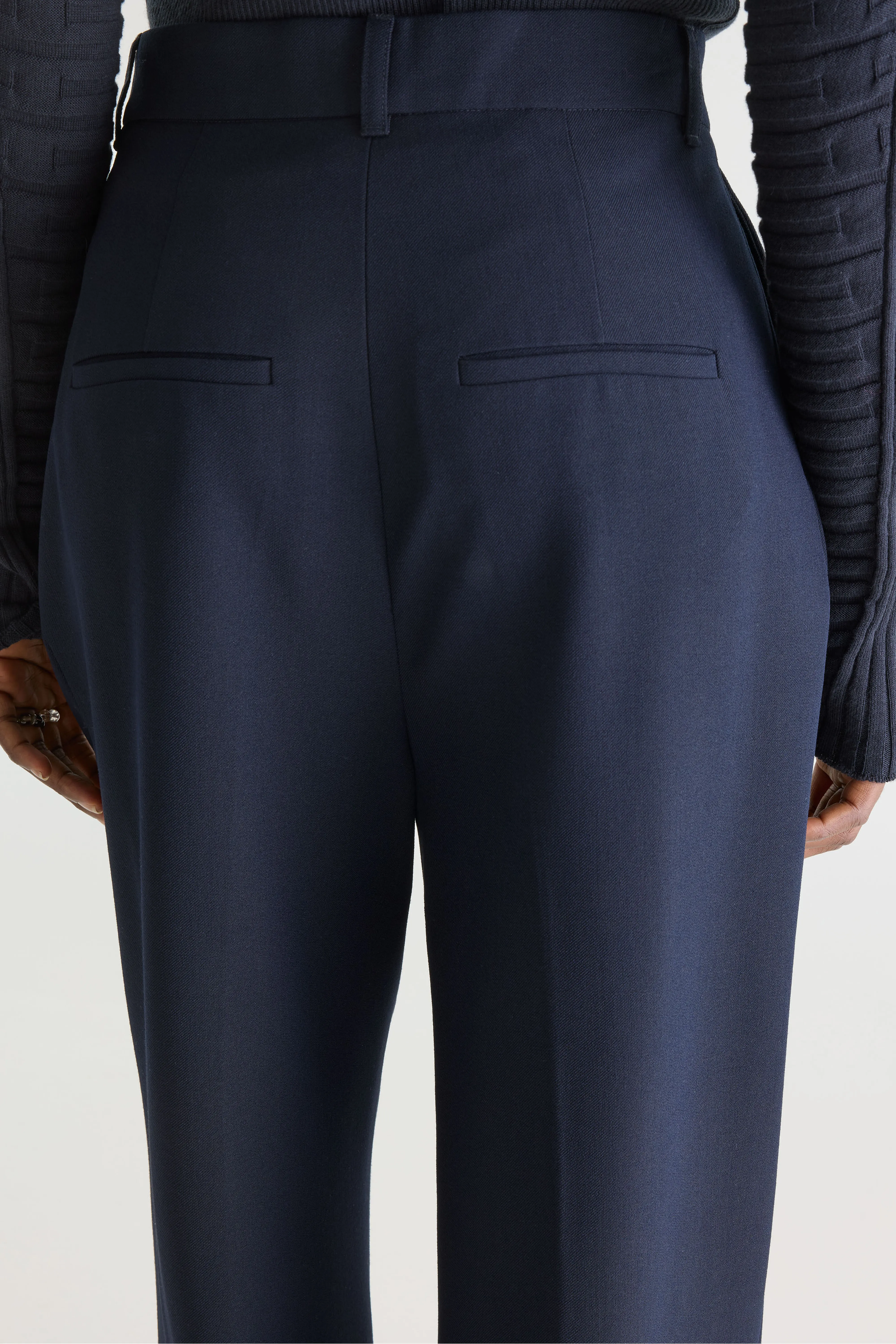 Bellerose Dominic tailored blue trousers (252 / W / AMERICA)