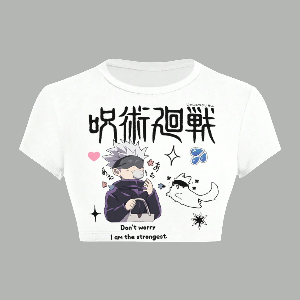 Jujutsu Kaisen Women T-Shirt  & Elasticated Trousers Two-Piece Set