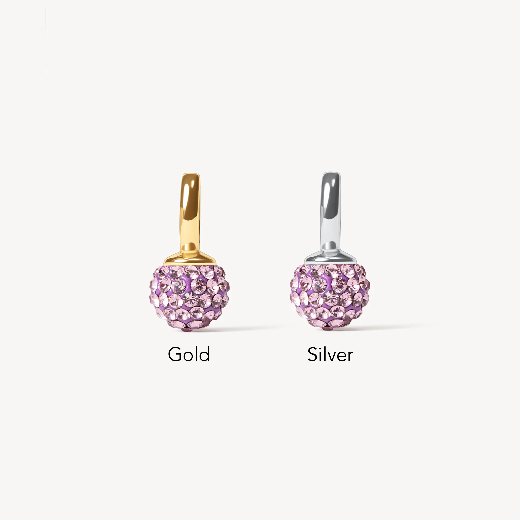 Mini Birthstone Sparkle Ball™ Charm