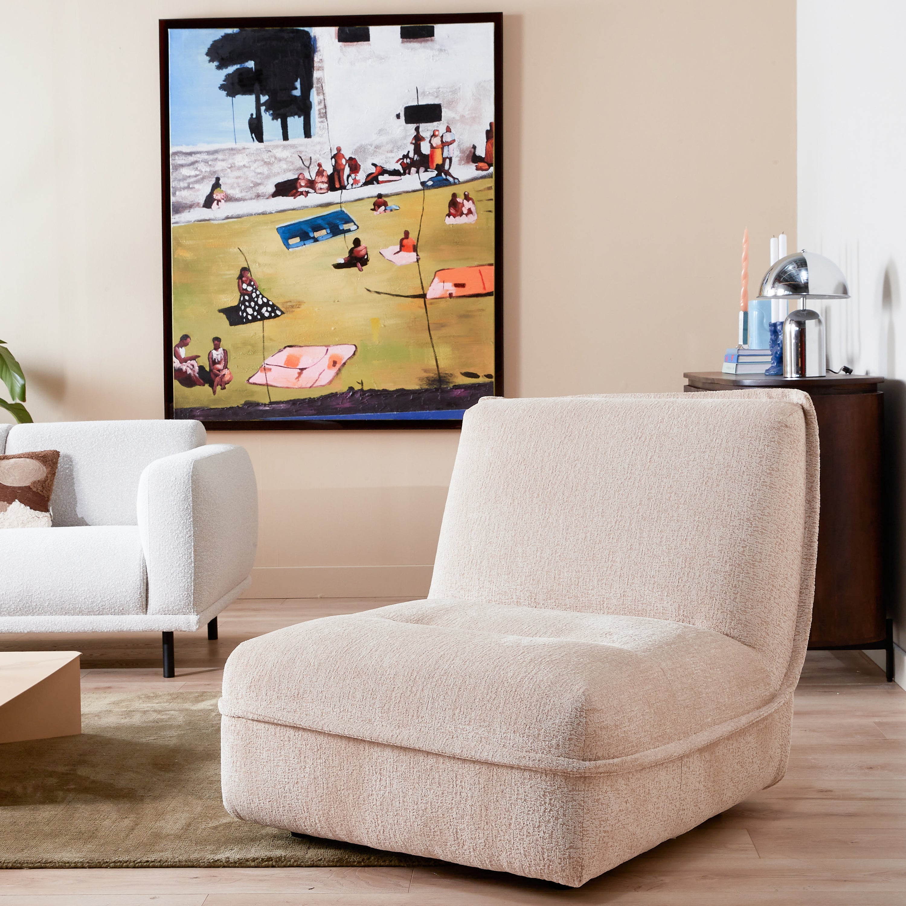 Blokker Bun Fauteuil - Beige
