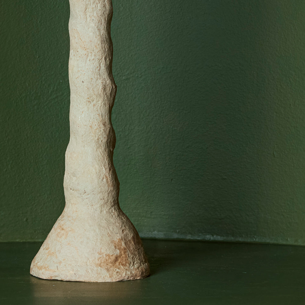 Bougeoir en papier mâché