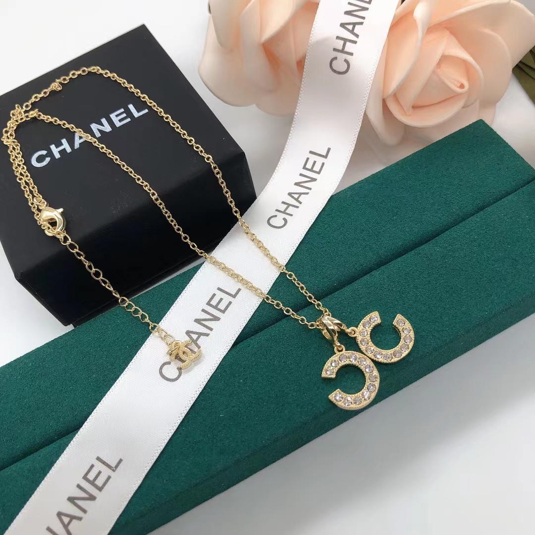 Chanel Separate Double C Pendant Necklace - Original Replica Club