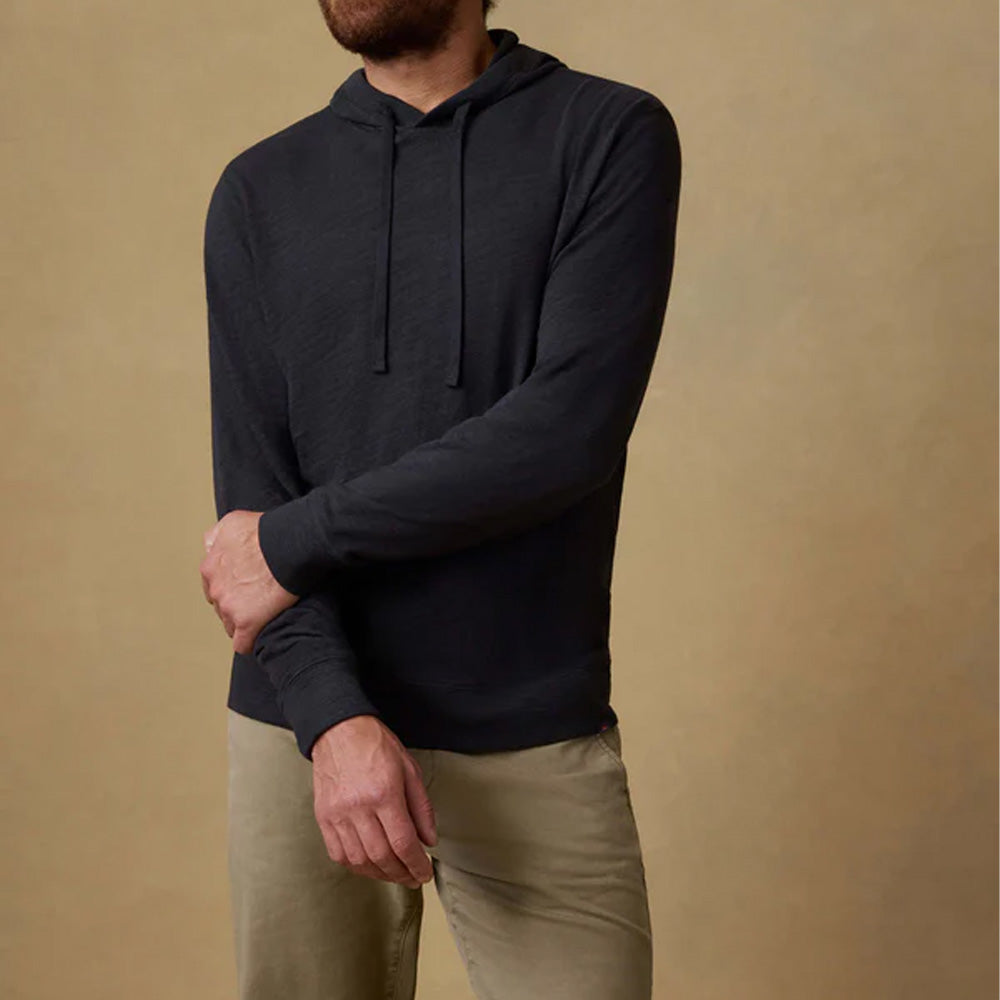 Faherty - Sweat à capuche Sunwashed - Ridge Black