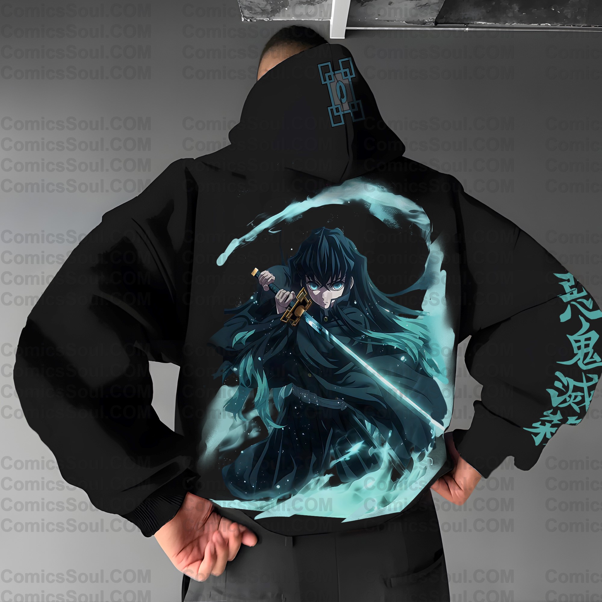 Unisex Anime Graphic Streetwear Vintage Plush Hoodie| KNY
