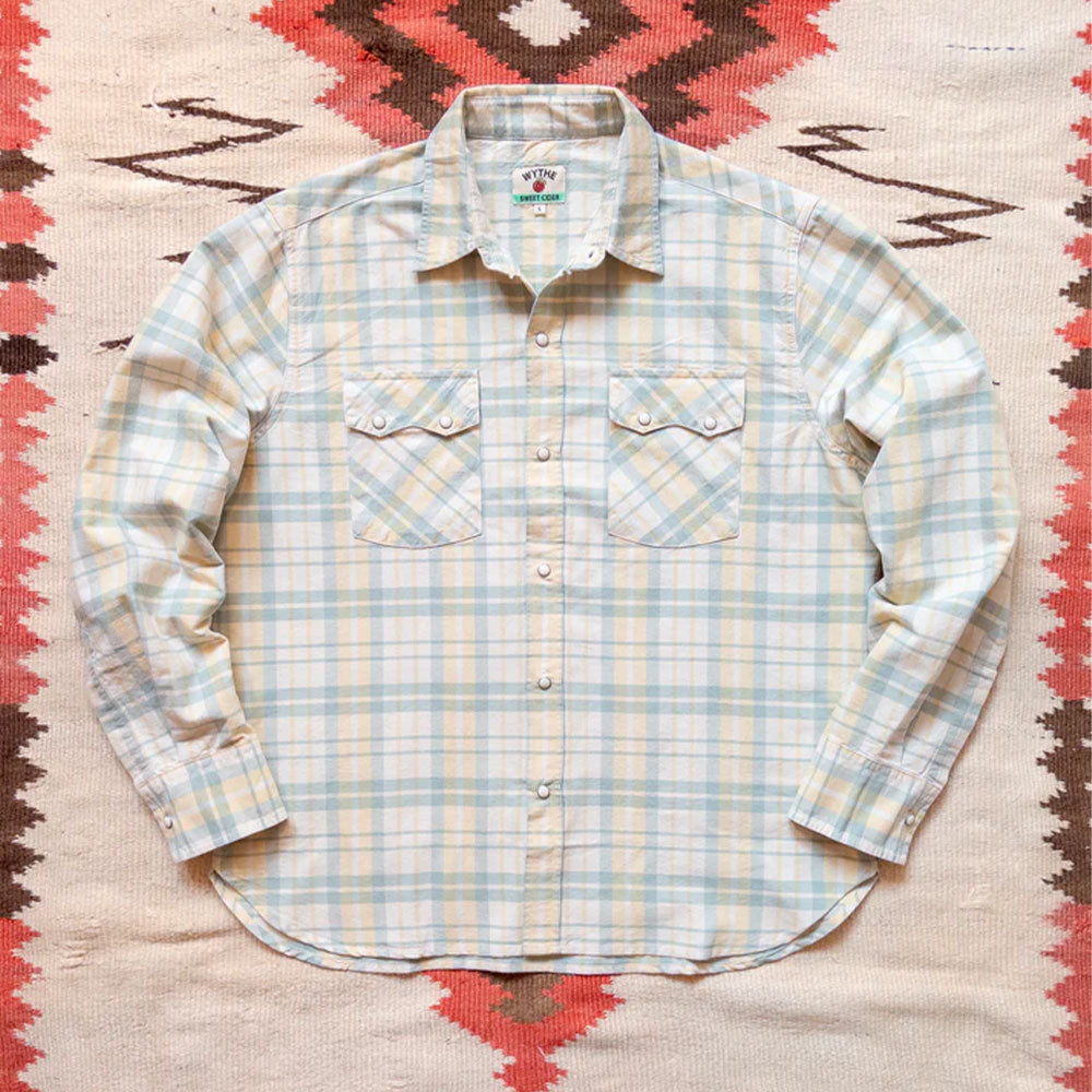 Wythe - Chemise Oxford - Sauge Sunflower